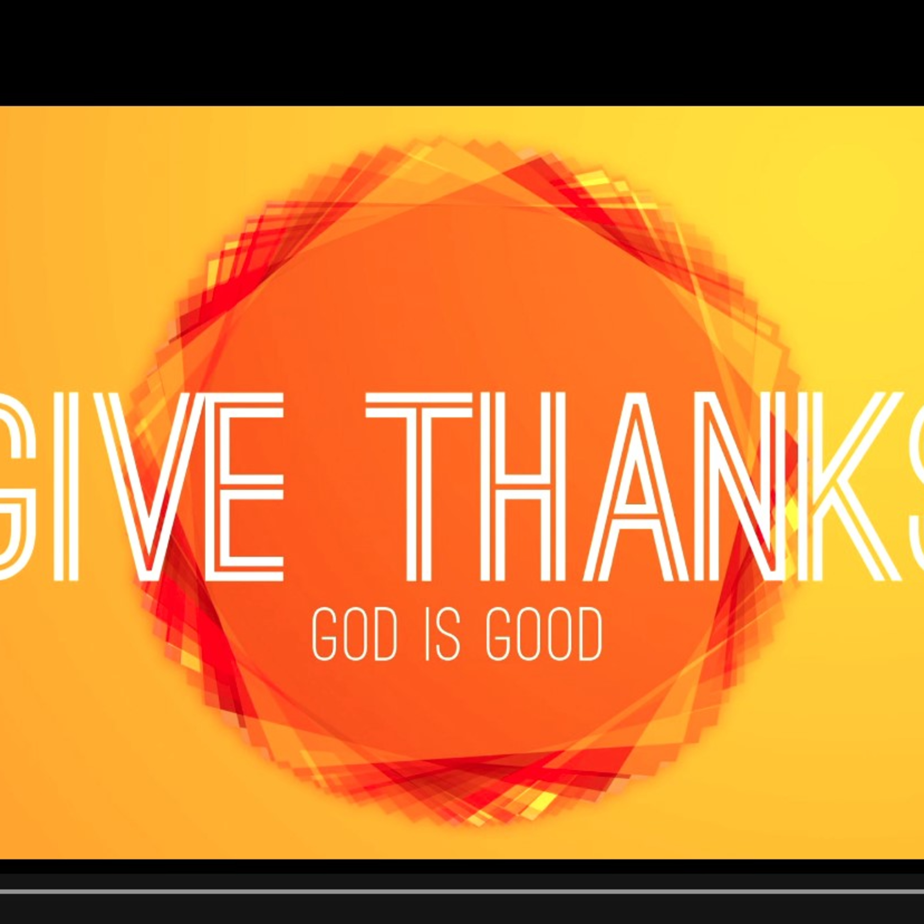 Give thanks episode artwork