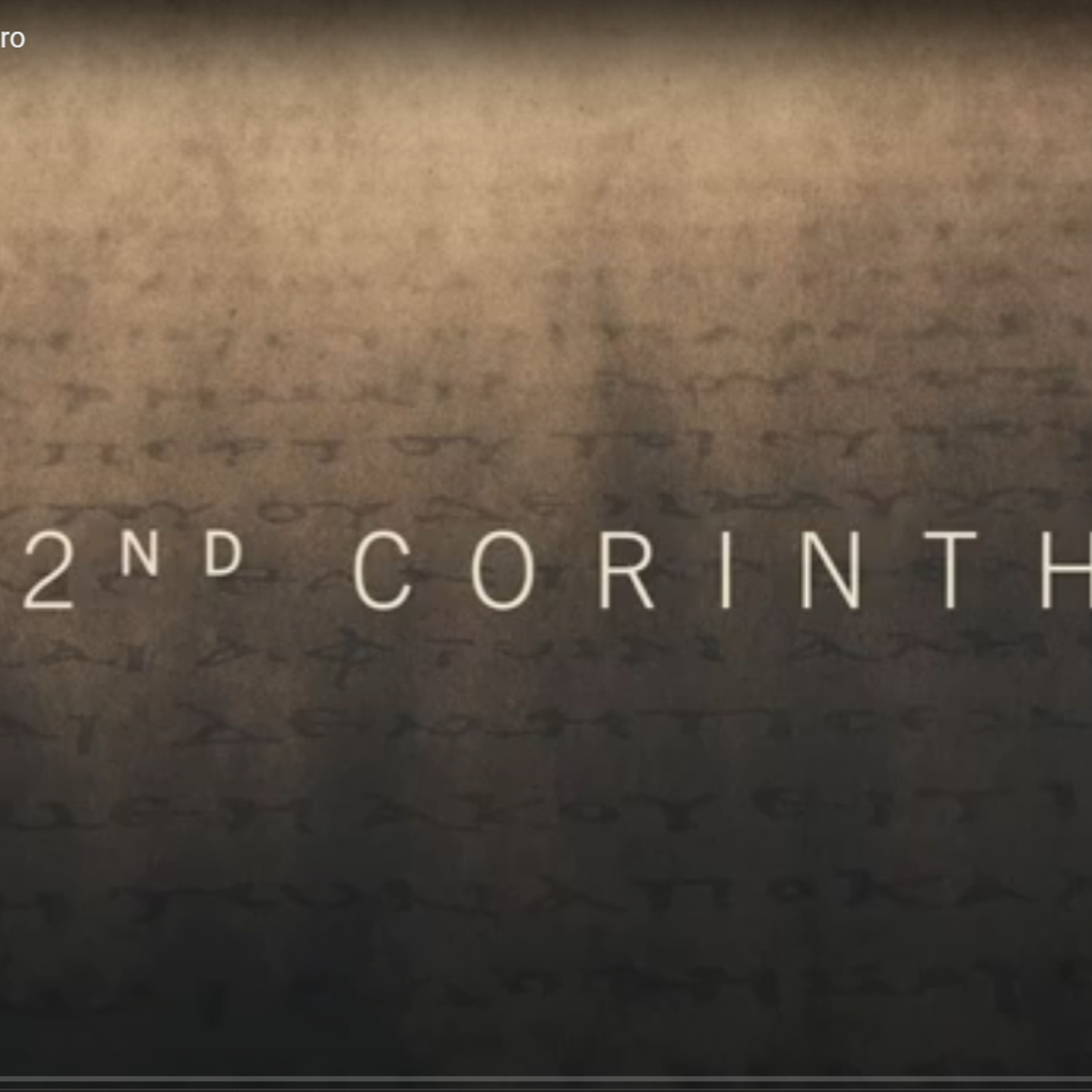 2 Corinthians episode artwork