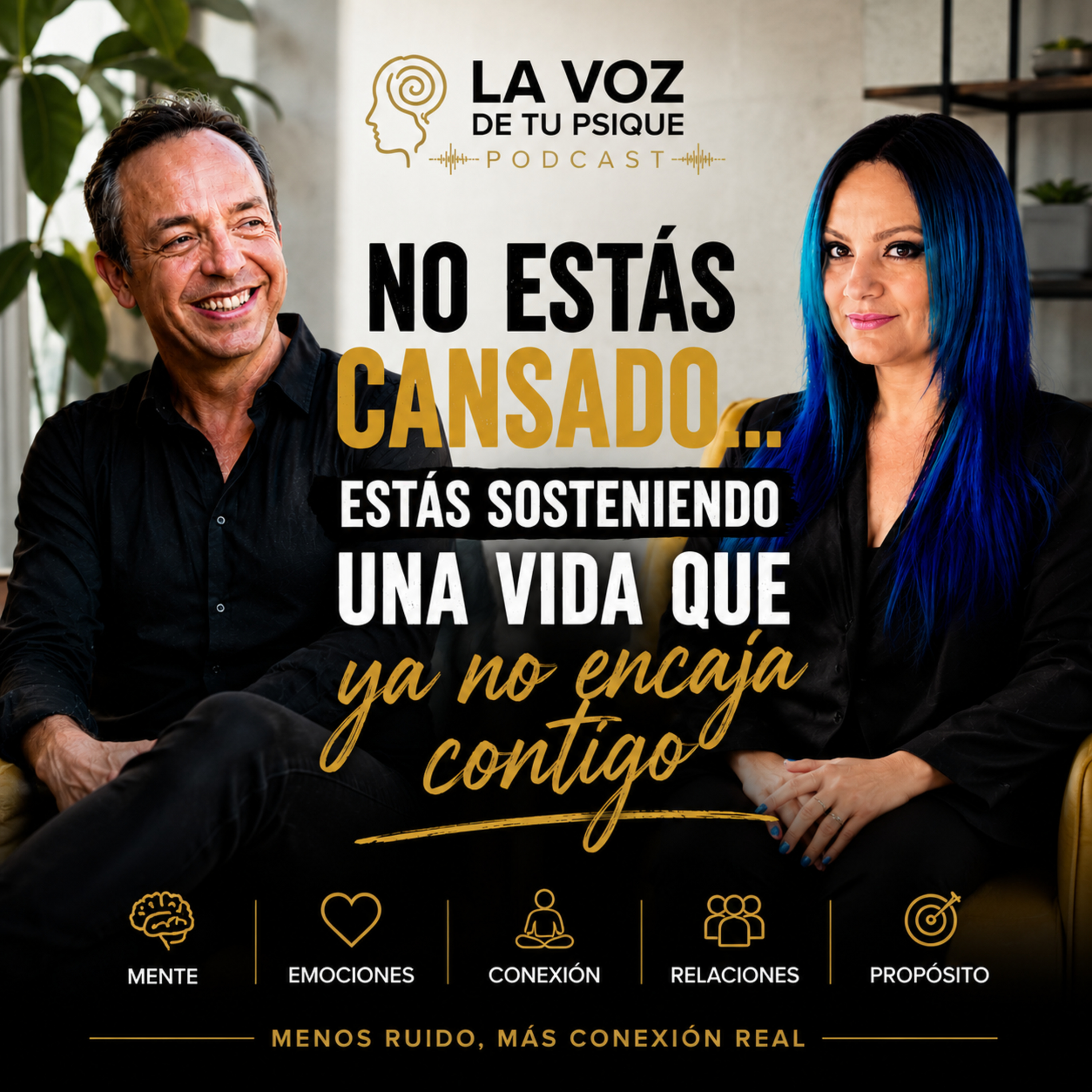 No estás cansado... estás sosteniendo una vida que ya no encaja contigo episode artwork
