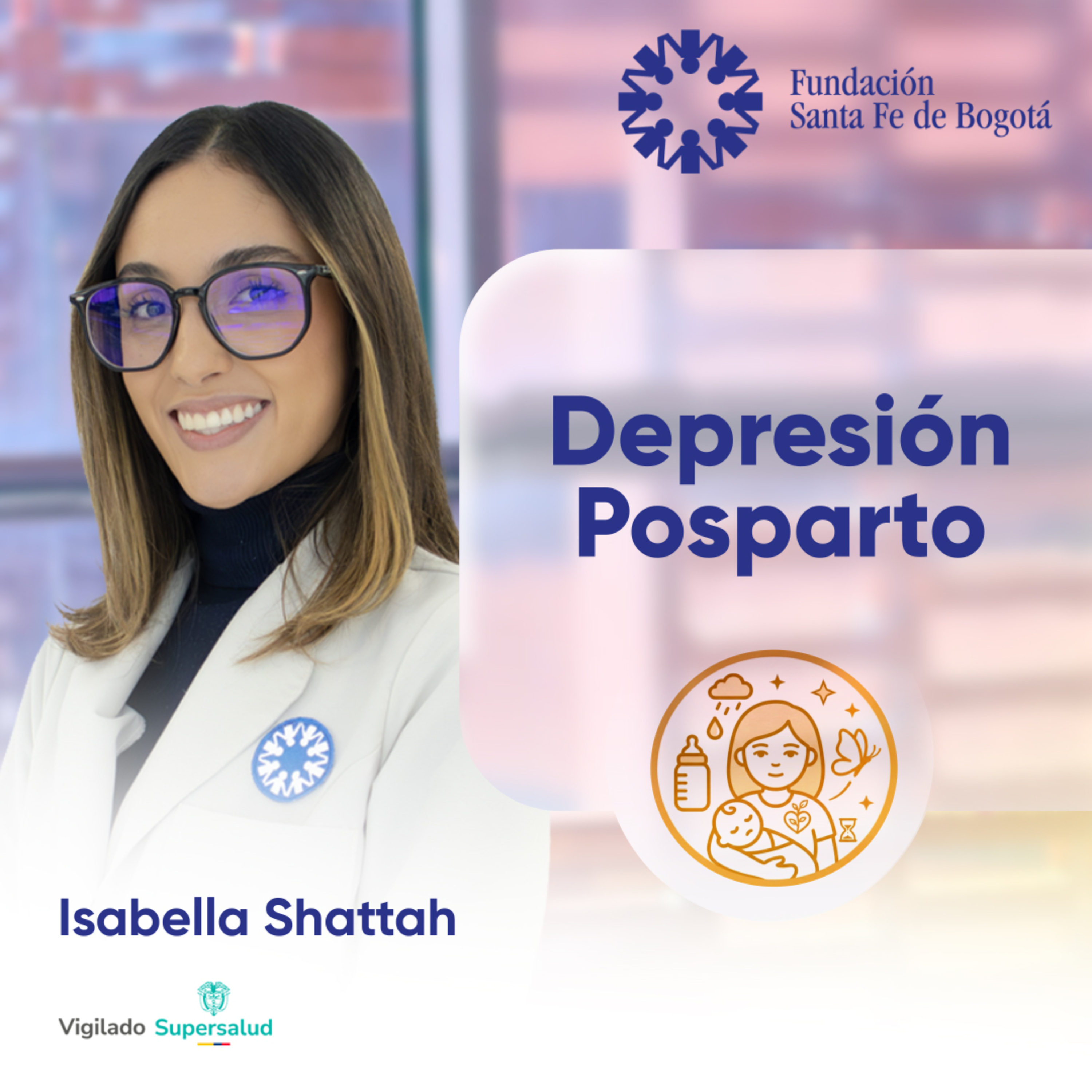 #203 Maternidad, paternidad y salud mental: hablemos de depresión posparto episode artwork