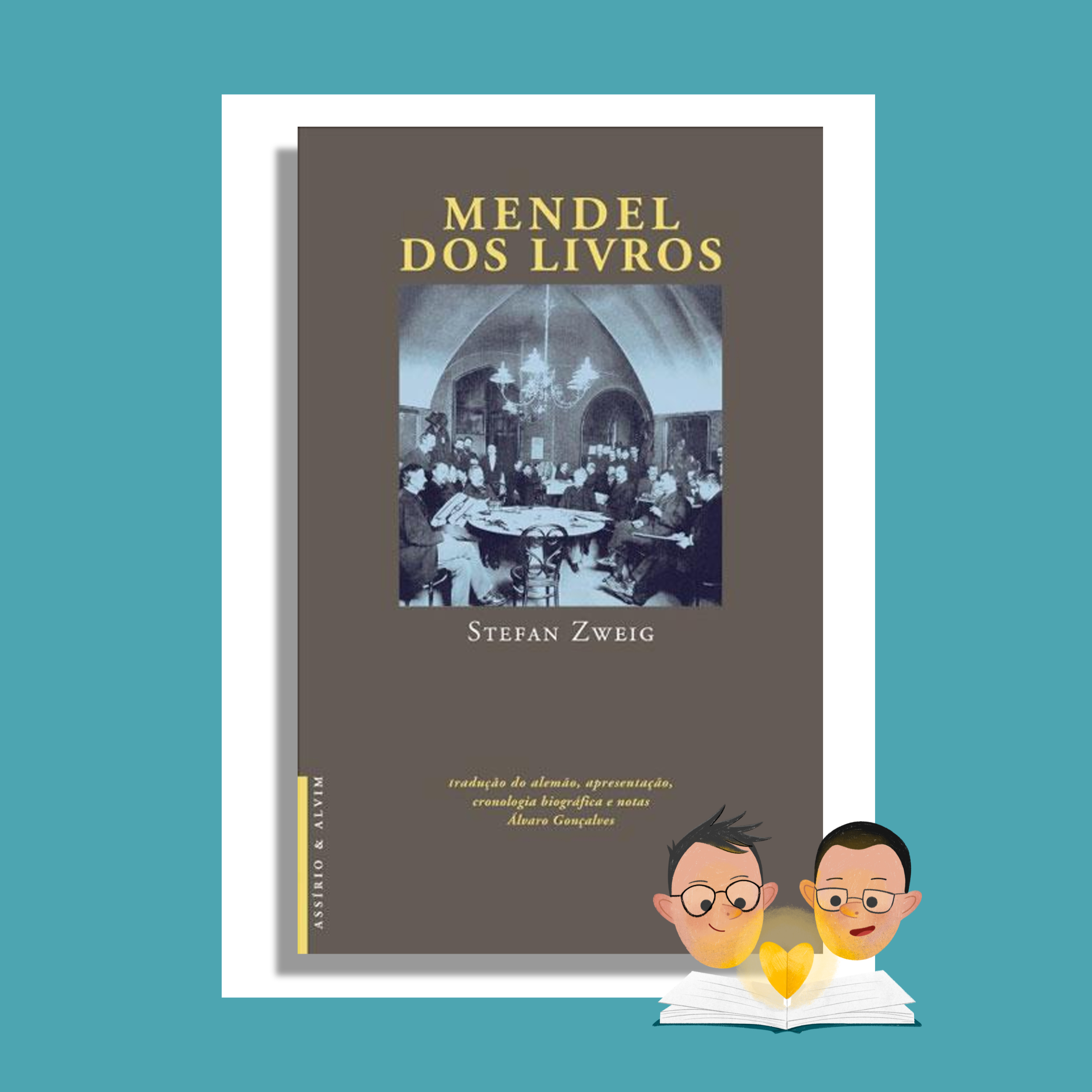 Livro do car*lho 51 "Mendel dos Livros" | Stefan Zweig episode artwork