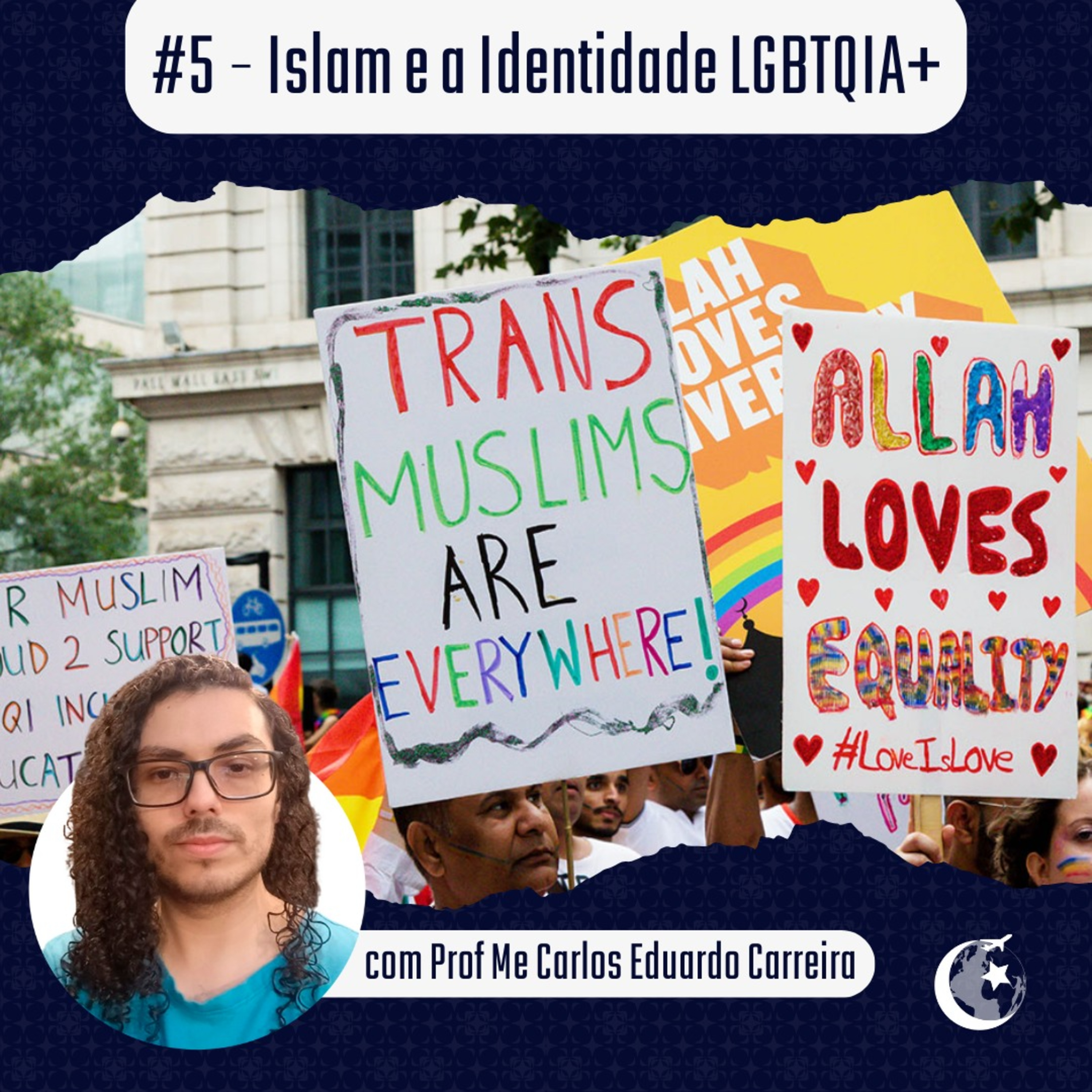 RInsha'Allah #5: Islam e Identidades LGBTQIA+ com Prof. Me. Carlos Eduardo Carreira episode artwork