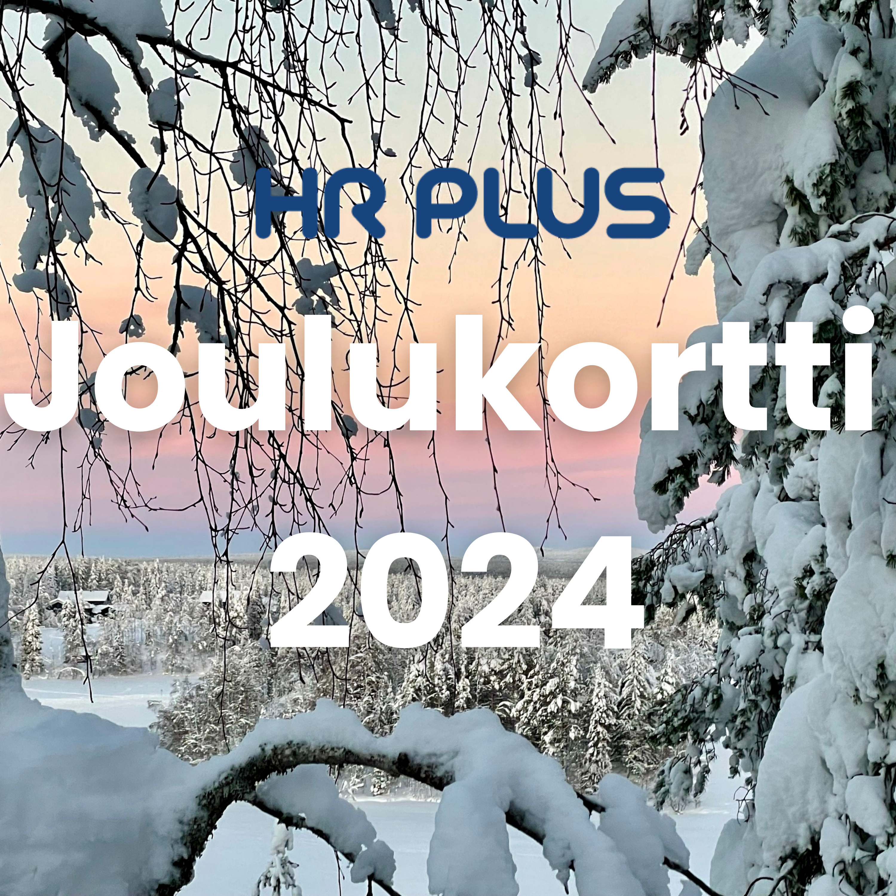HR Plussan joulukortti 2024