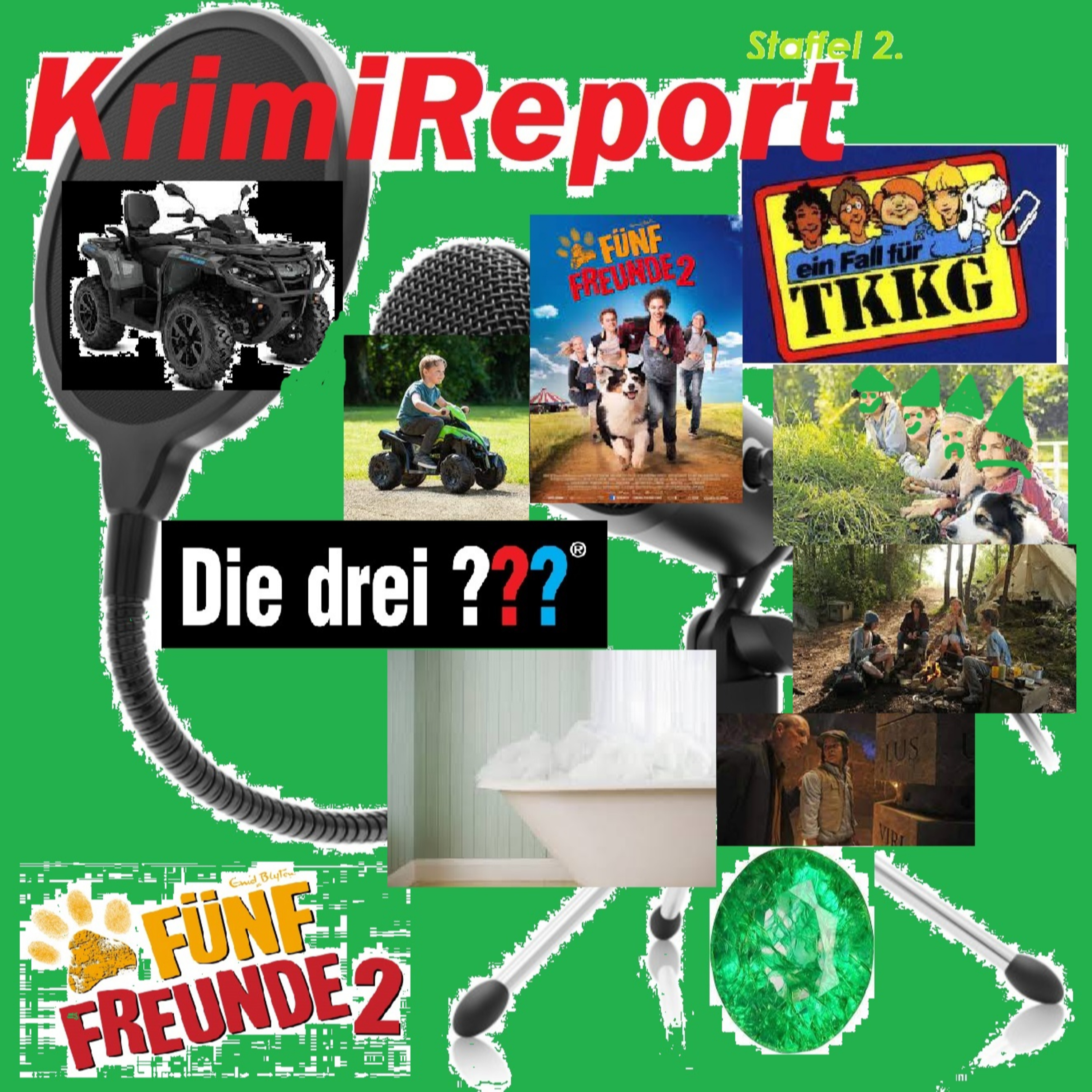 KrimiReport - der Hörspielpodcast | TKKG | Die drei ??? | Fünf Freude |