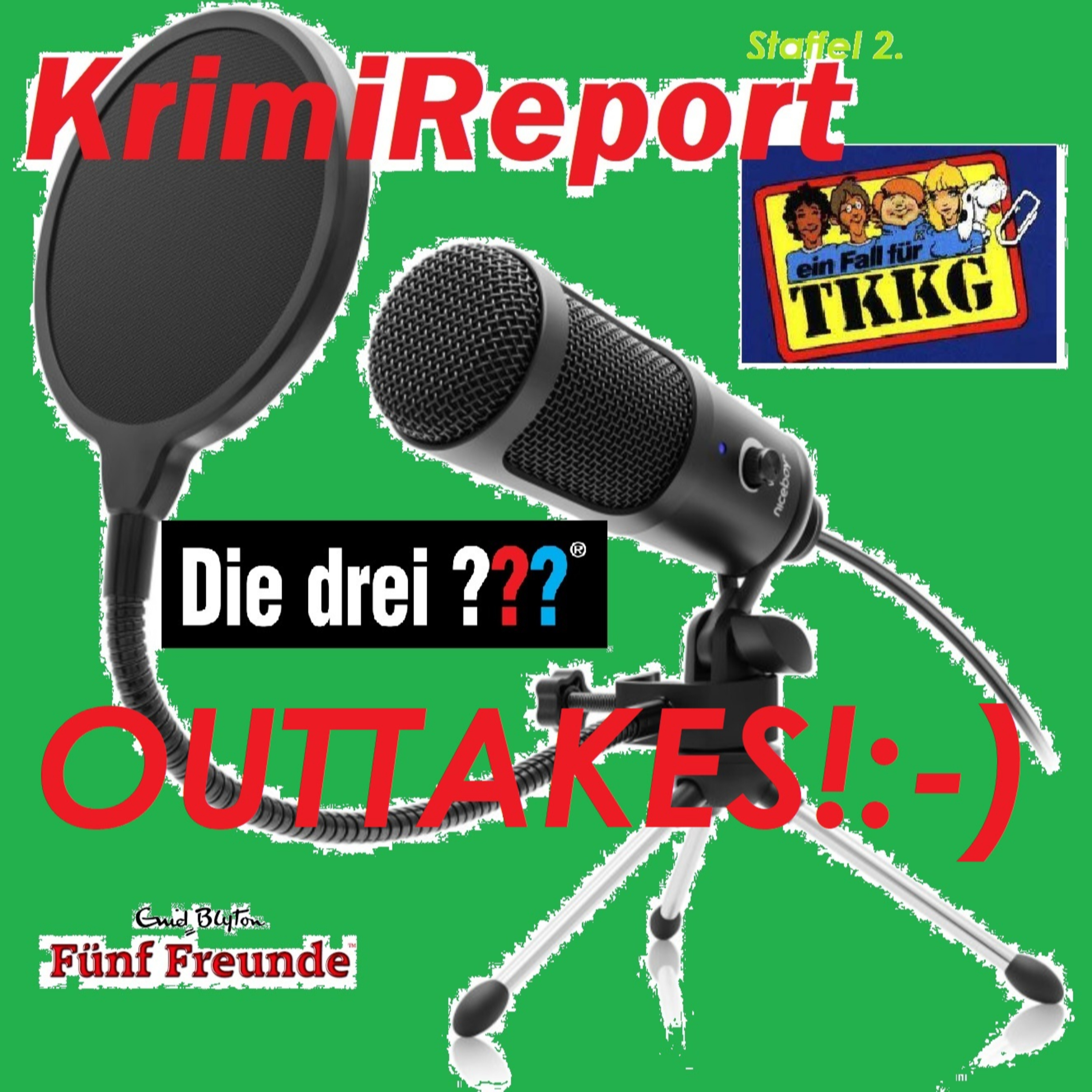 KrimiReport - der Hörspielpodcast | TKKG | Die drei ??? | Fünf Freude |