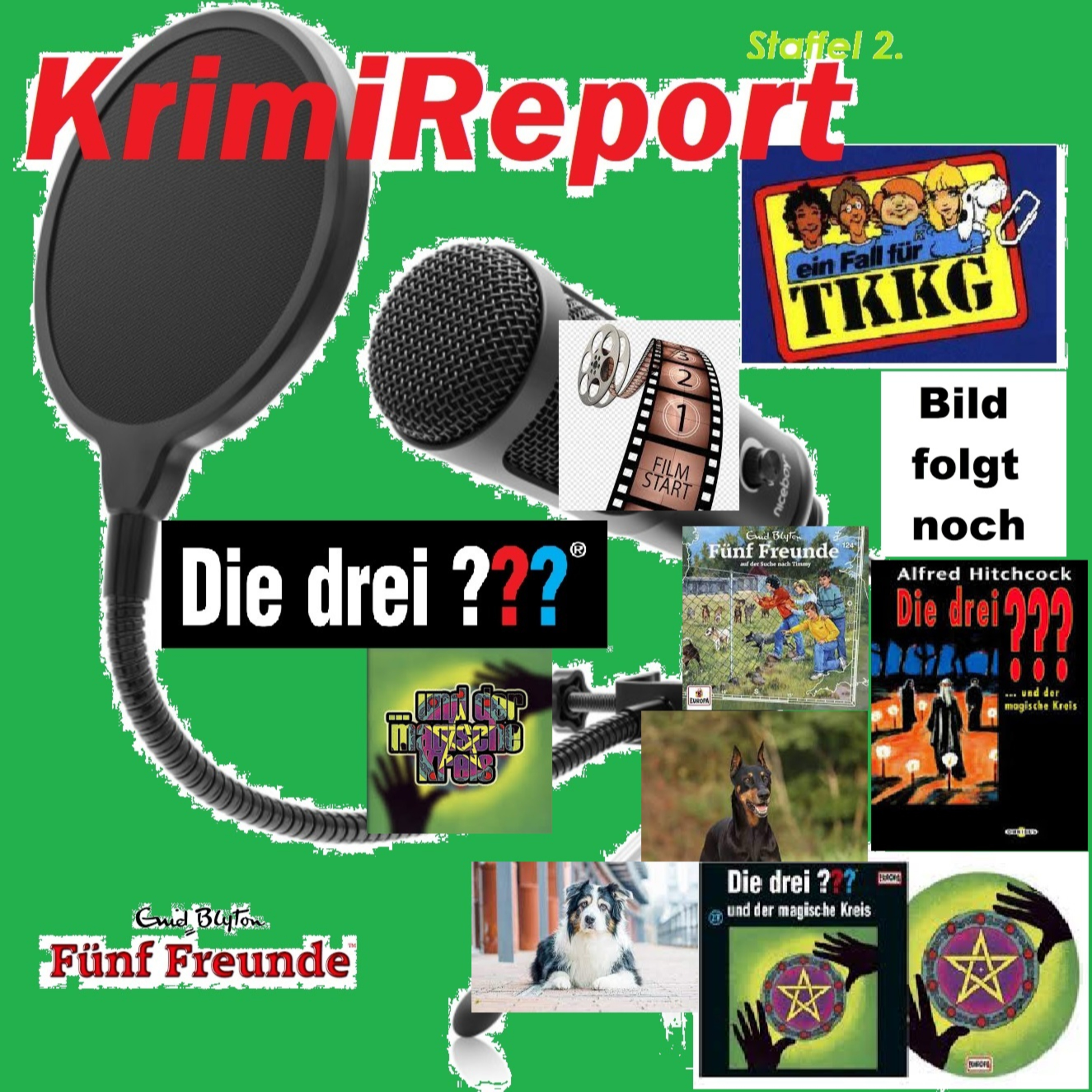KrimiReport - der Hörspielpodcast | TKKG | Die drei ??? | Fünf Freude |