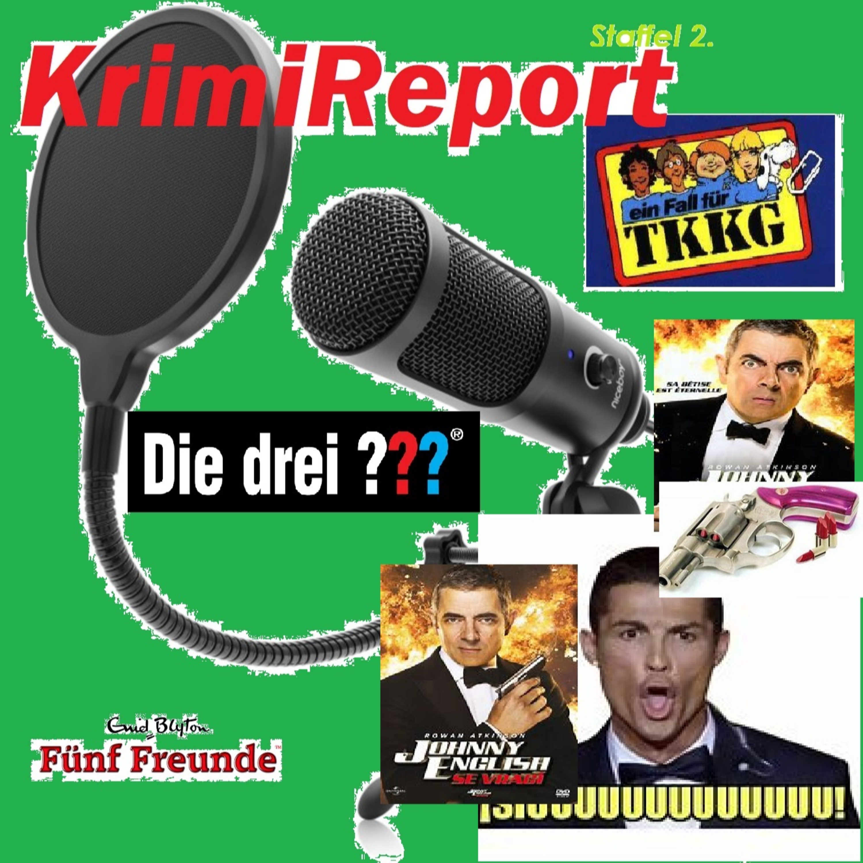 KrimiReport - der Hörspielpodcast | TKKG | Die drei ??? | Fünf Freude |