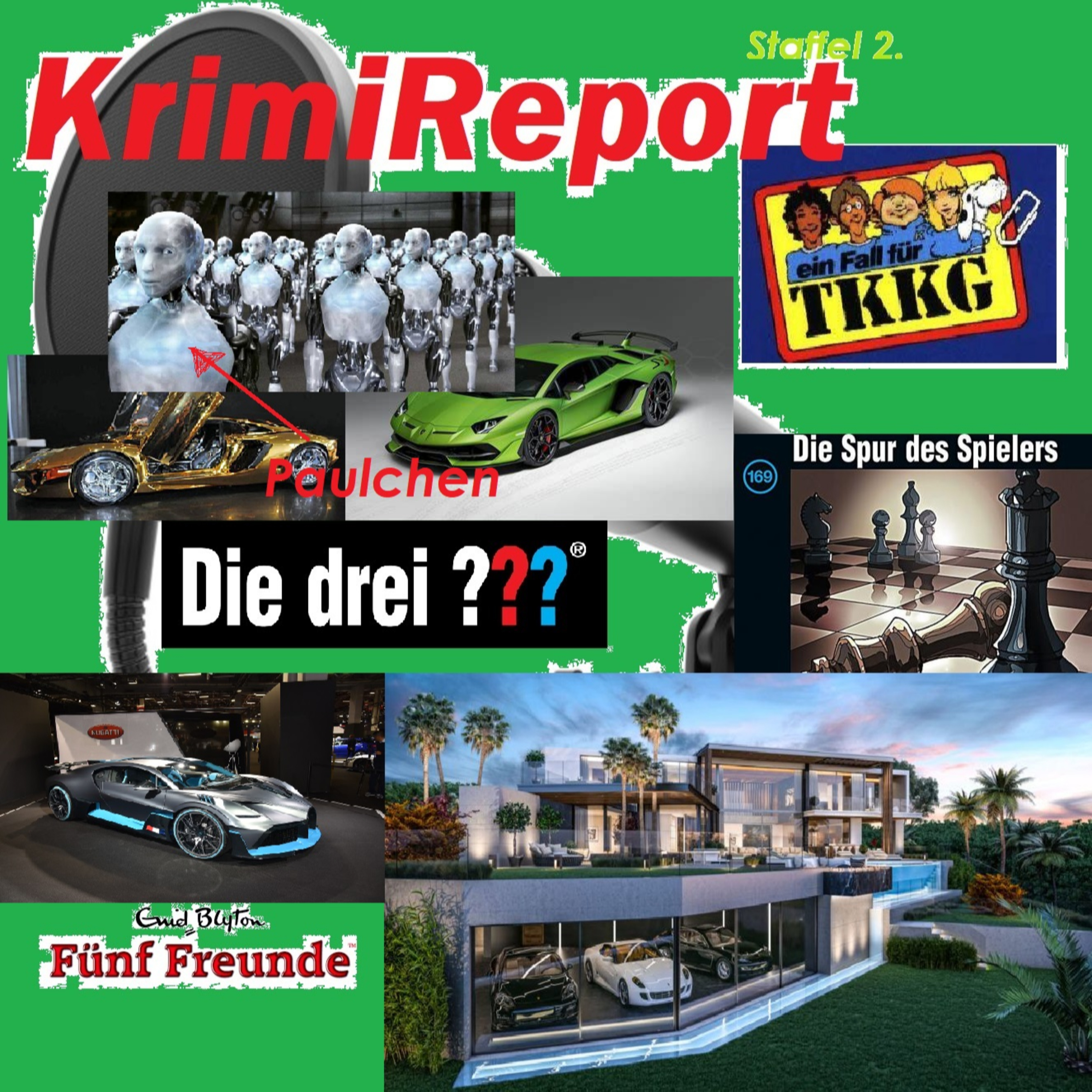 KrimiReport - der Hörspielpodcast | TKKG | Die drei ??? | Fünf Freude |