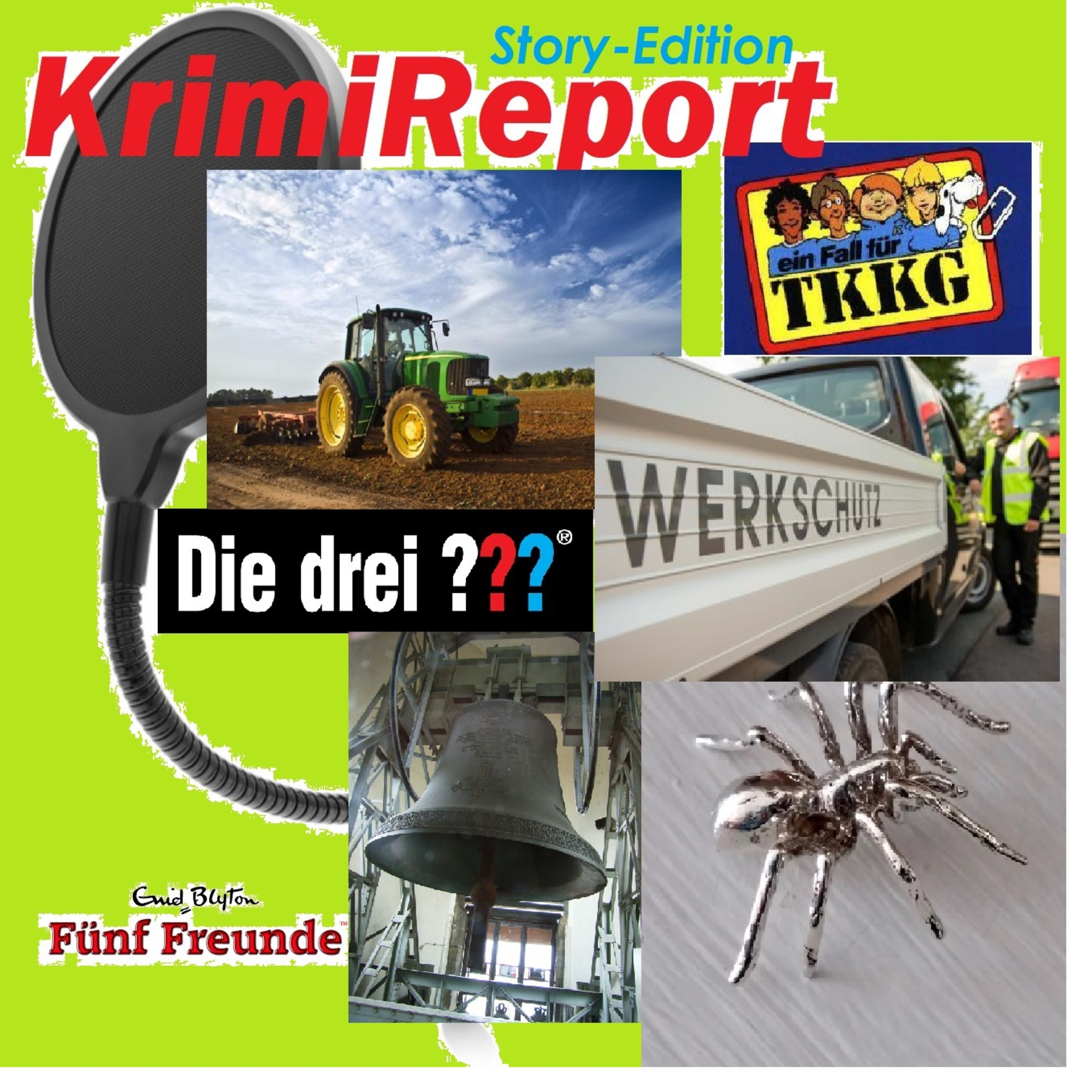 KrimiReport - der Hörspielpodcast | TKKG | Die drei ??? | Fünf Freude |