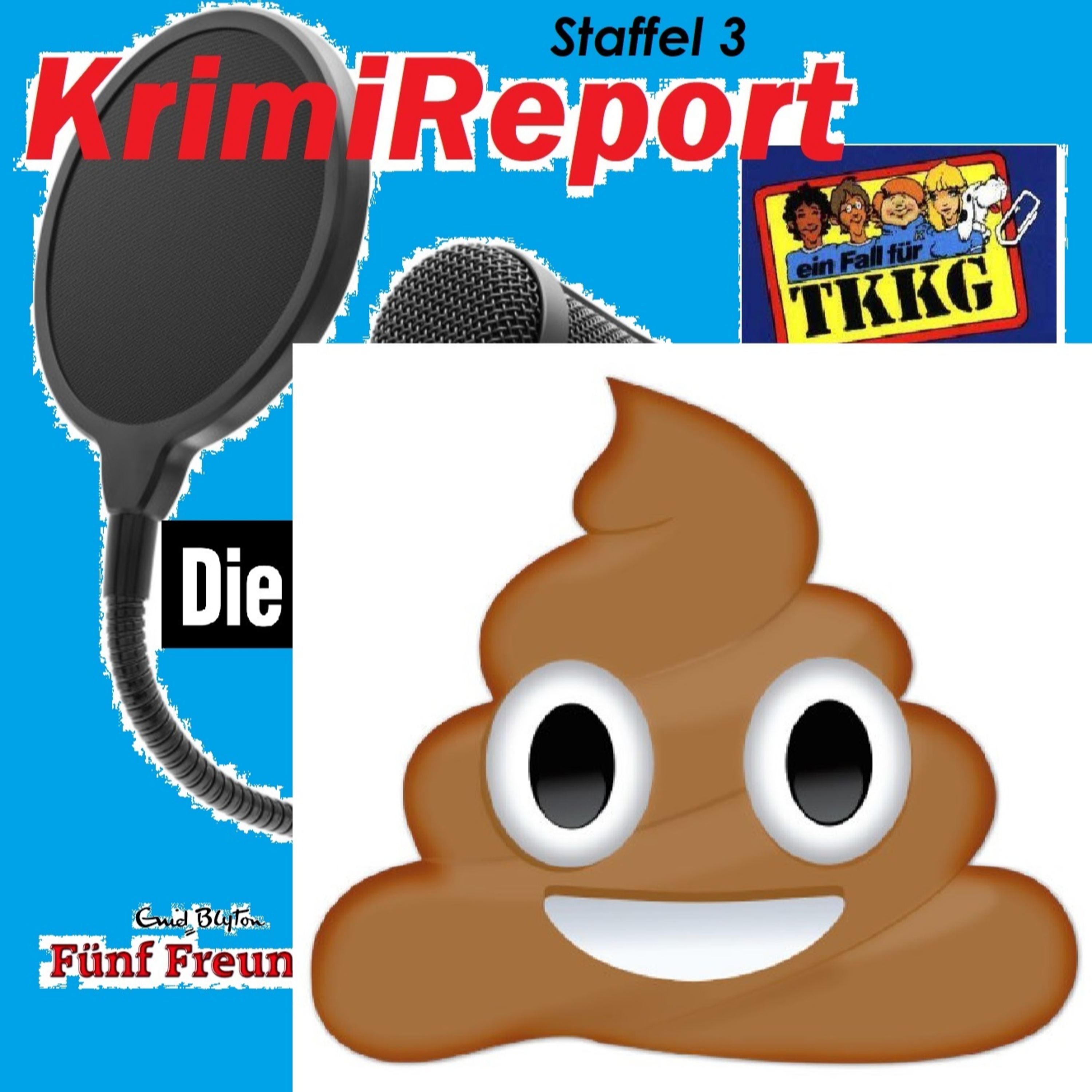 KrimiReport - der Hörspielpodcast | TKKG | Die drei ??? | Fünf Freude |