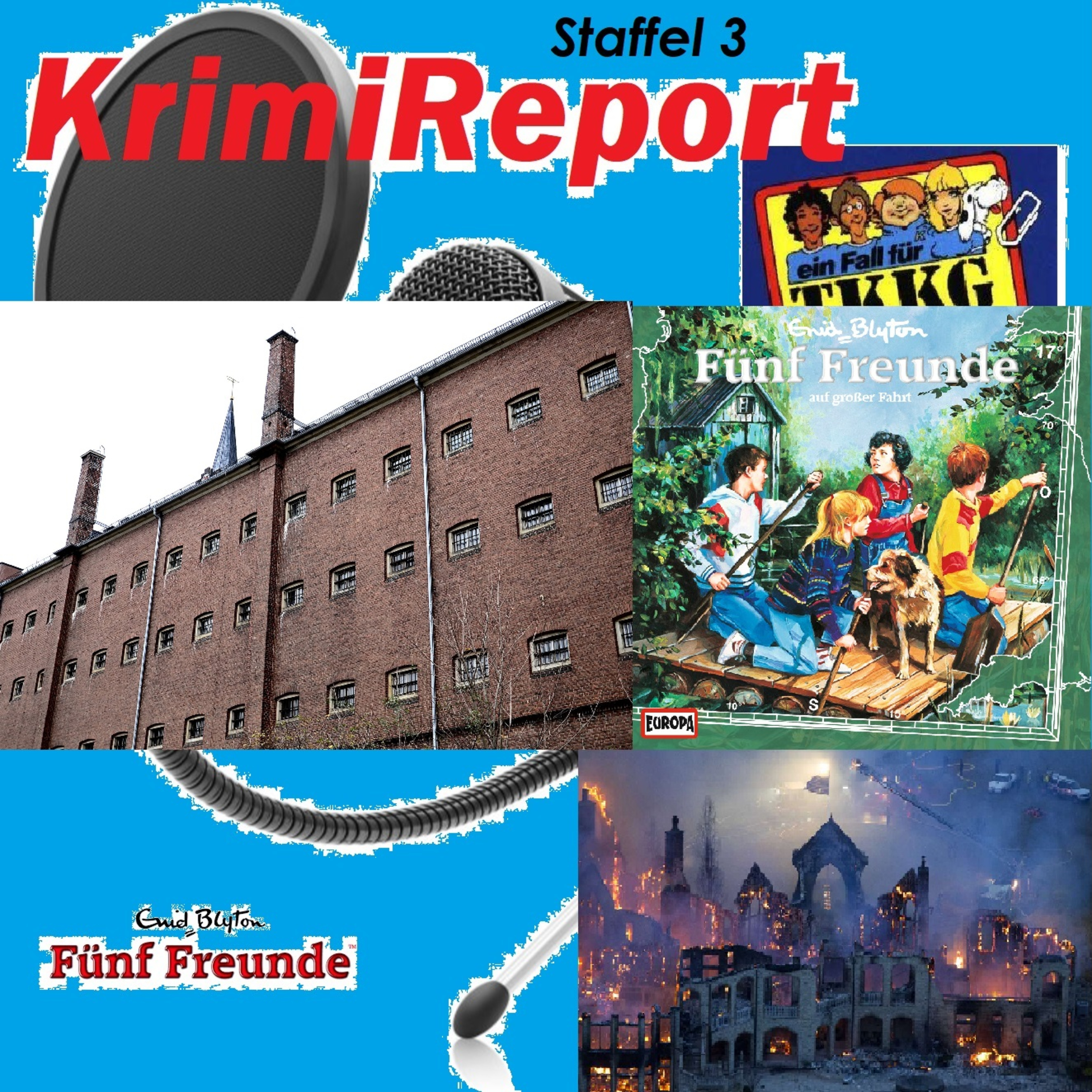 KrimiReport - der Hörspielpodcast | TKKG | Die drei ??? | Fünf Freude |