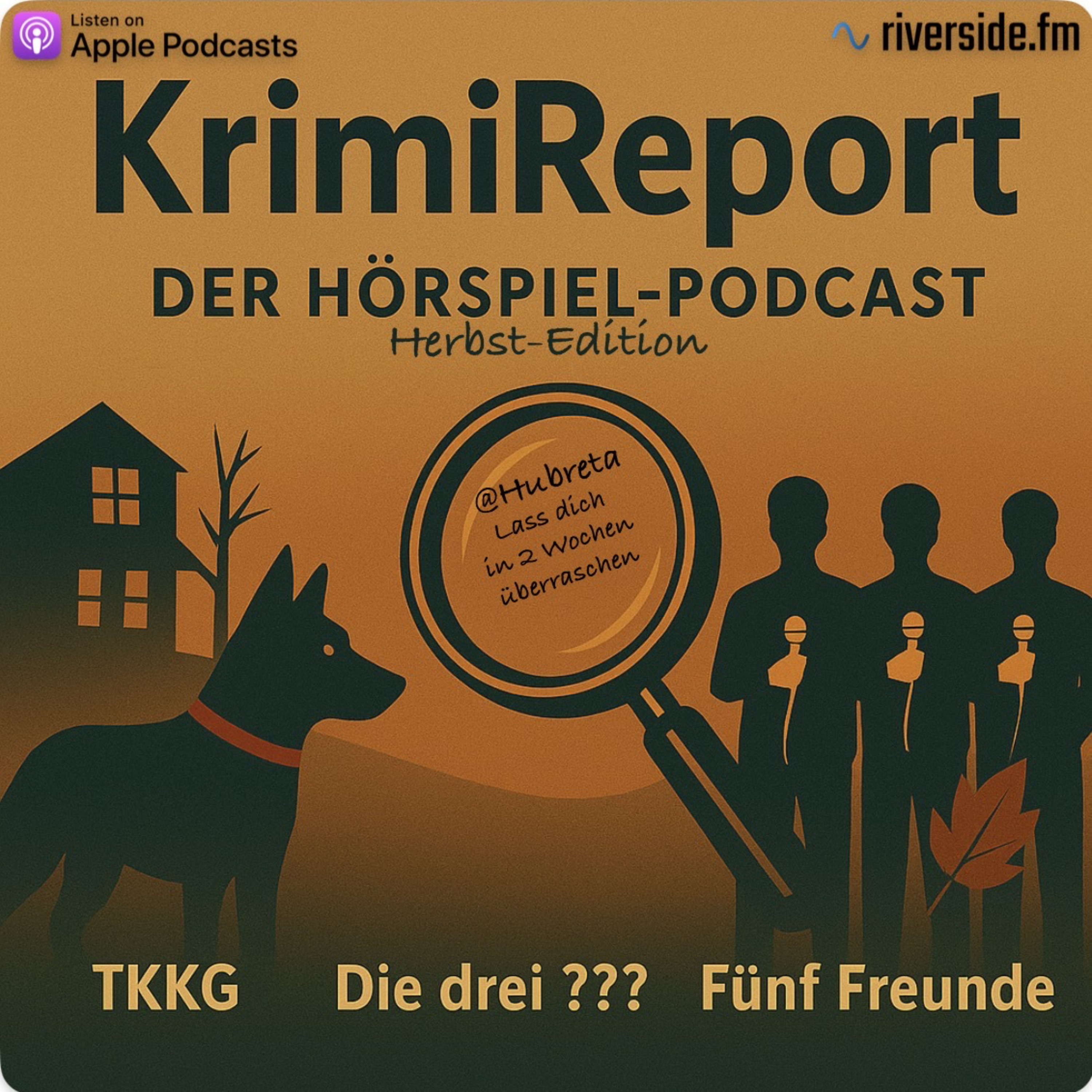 KrimiReport - der Hörspielpodcast | TKKG | Die drei ??? | Fünf Freude |