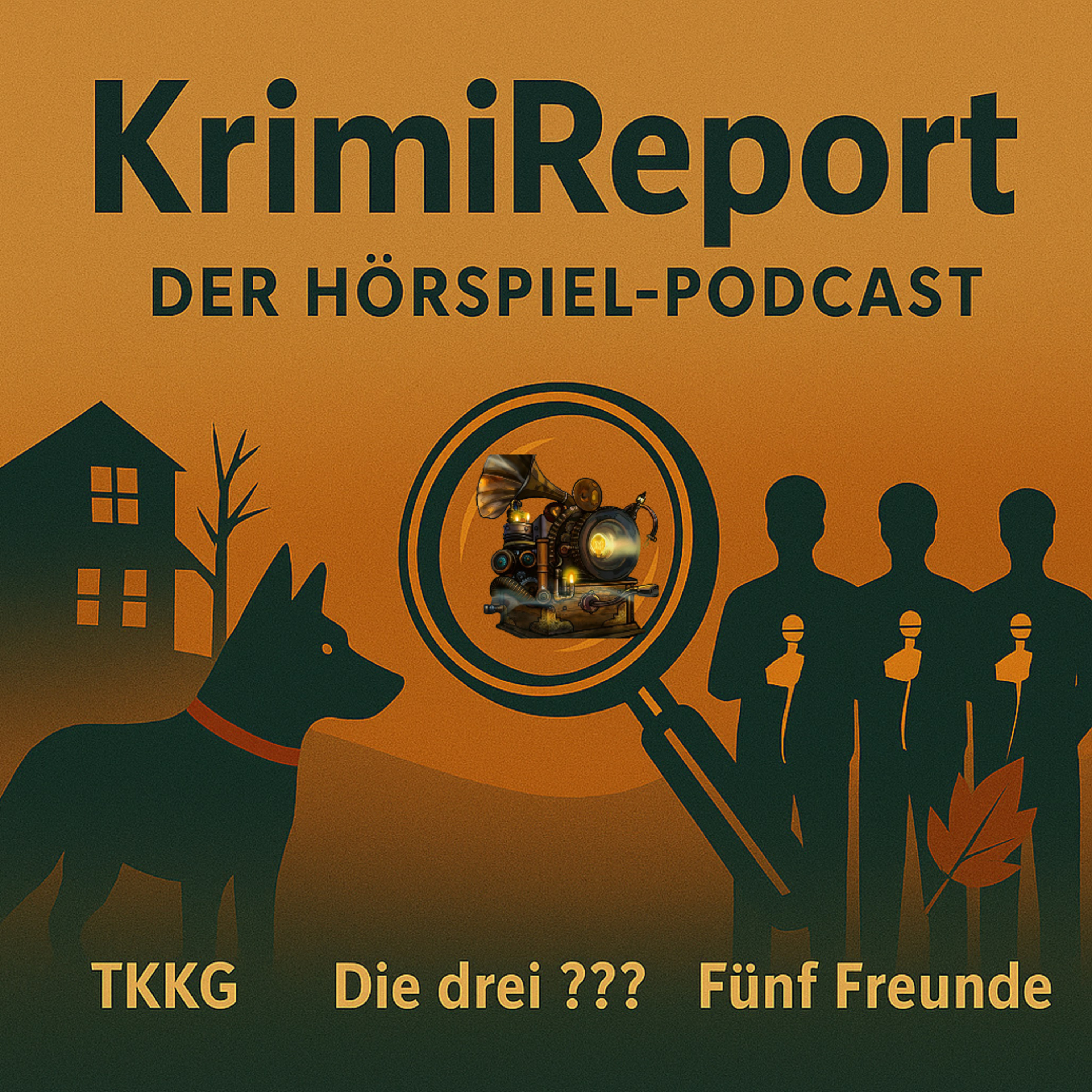KrimiReport - der Hörspielpodcast | TKKG | Die drei ??? | Fünf Freude |