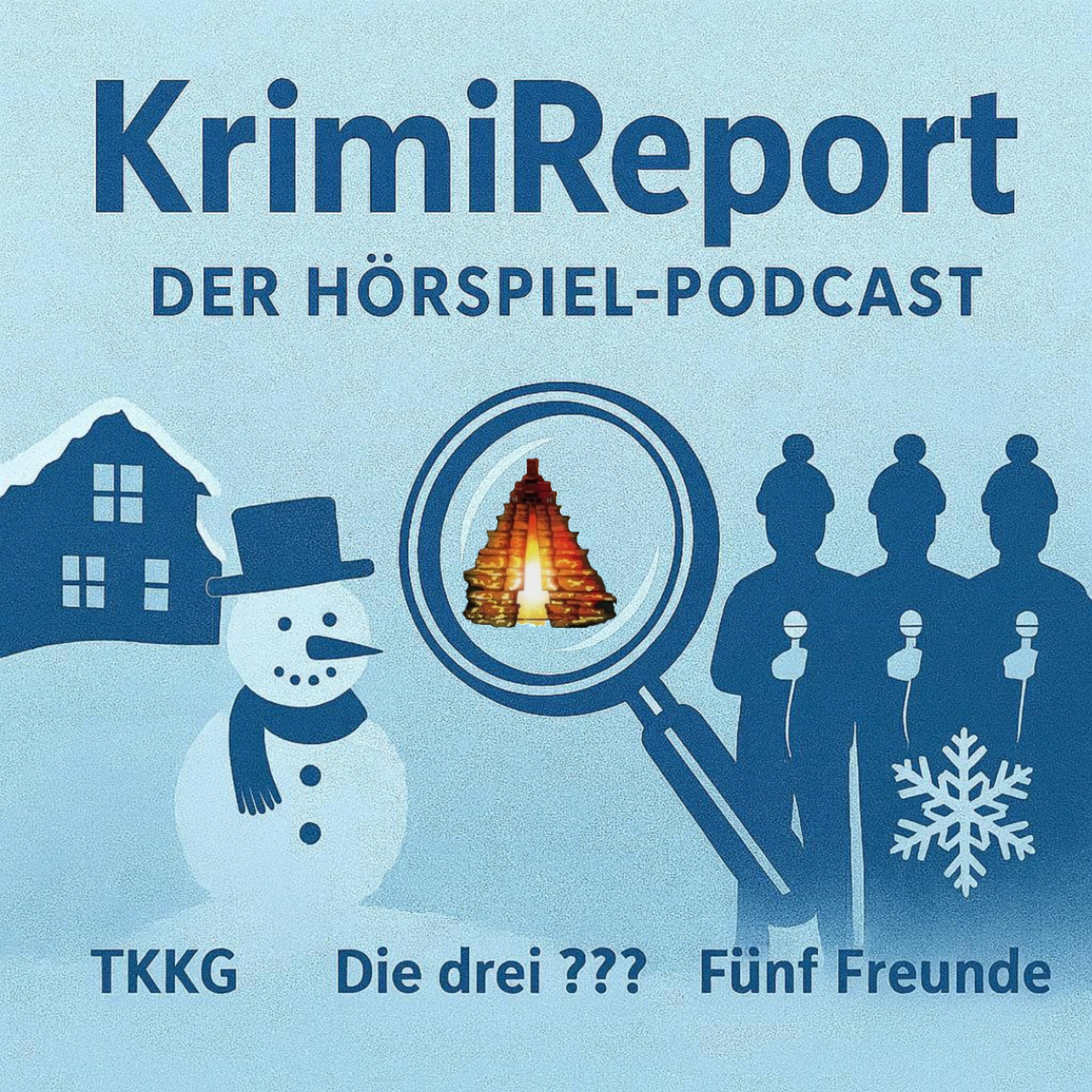 KrimiReport - der Hörspielpodcast | TKKG | Die drei ??? | Fünf Freude |