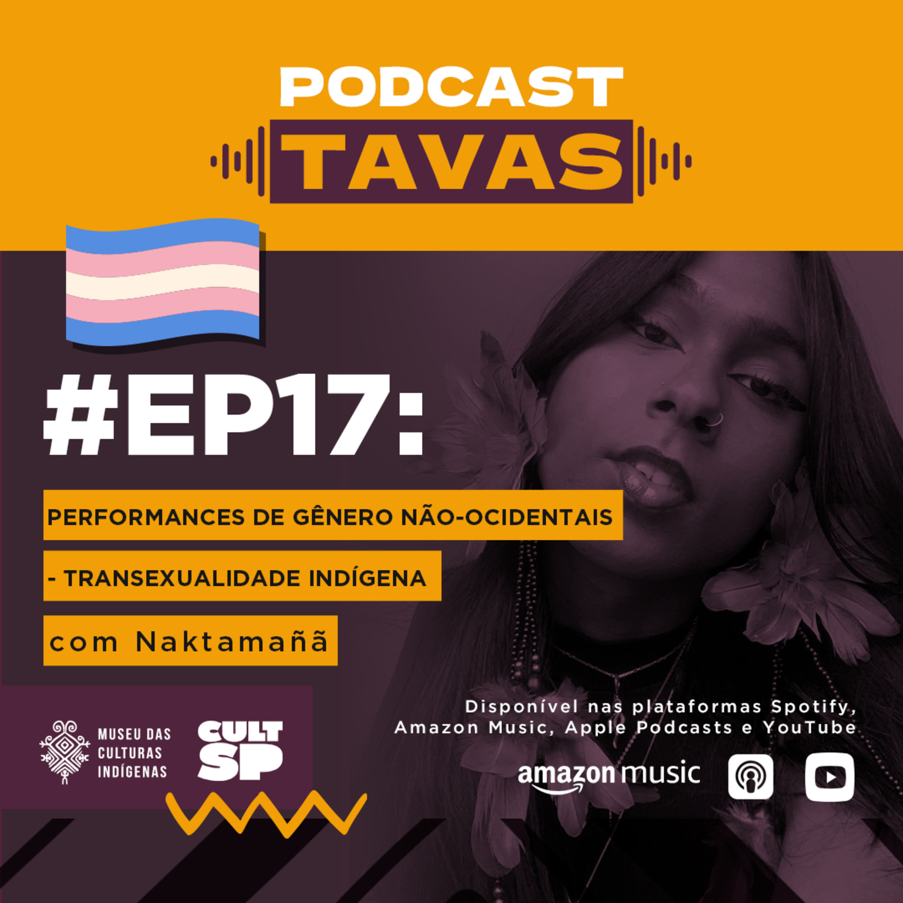 #17 - Performances de Gênero Não-Ocidentais: Transexualidade Indígena | Com Naktamañã episode artwork