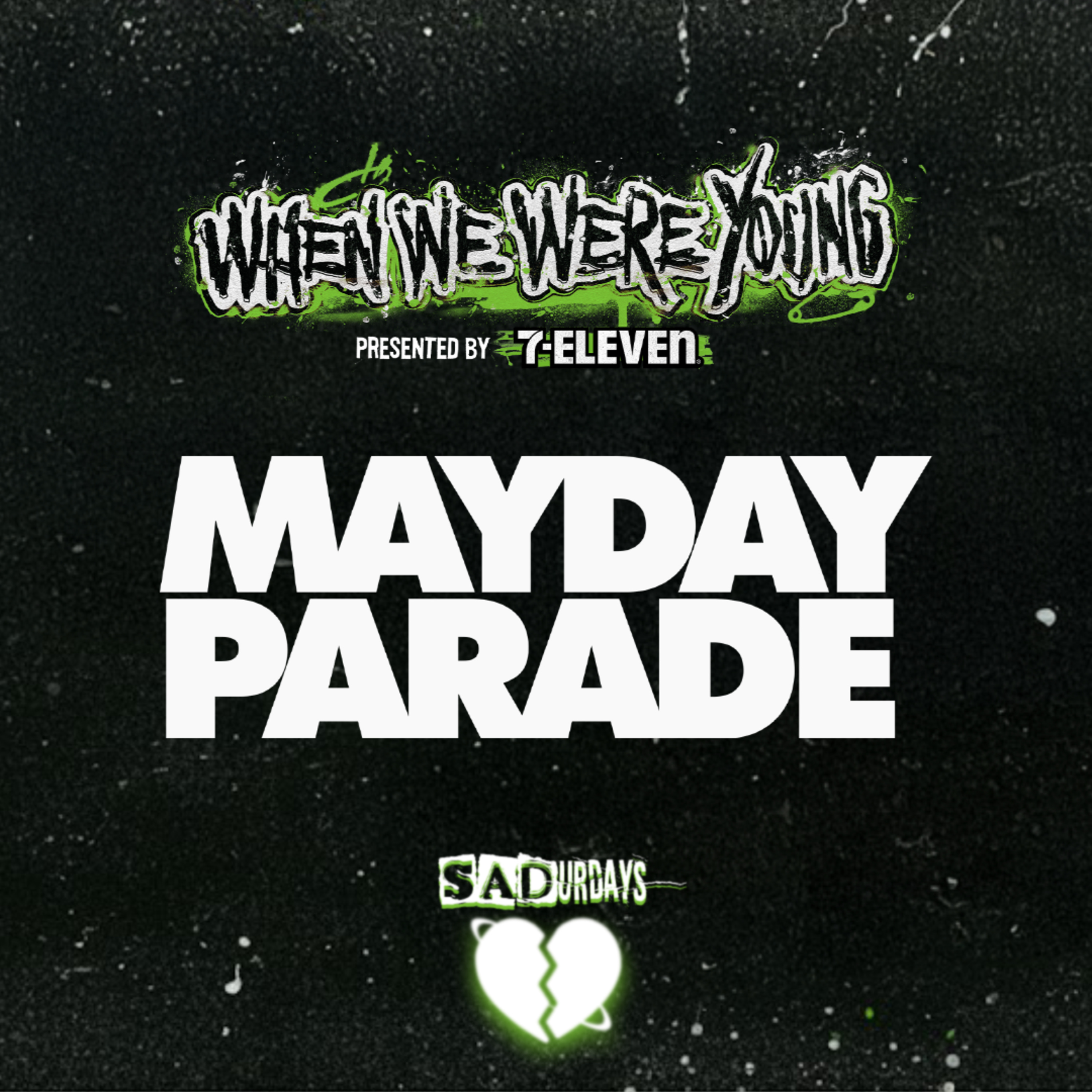SADurdays When We Were Young Festival minipod - special guest Mayday Parade episode artwork
