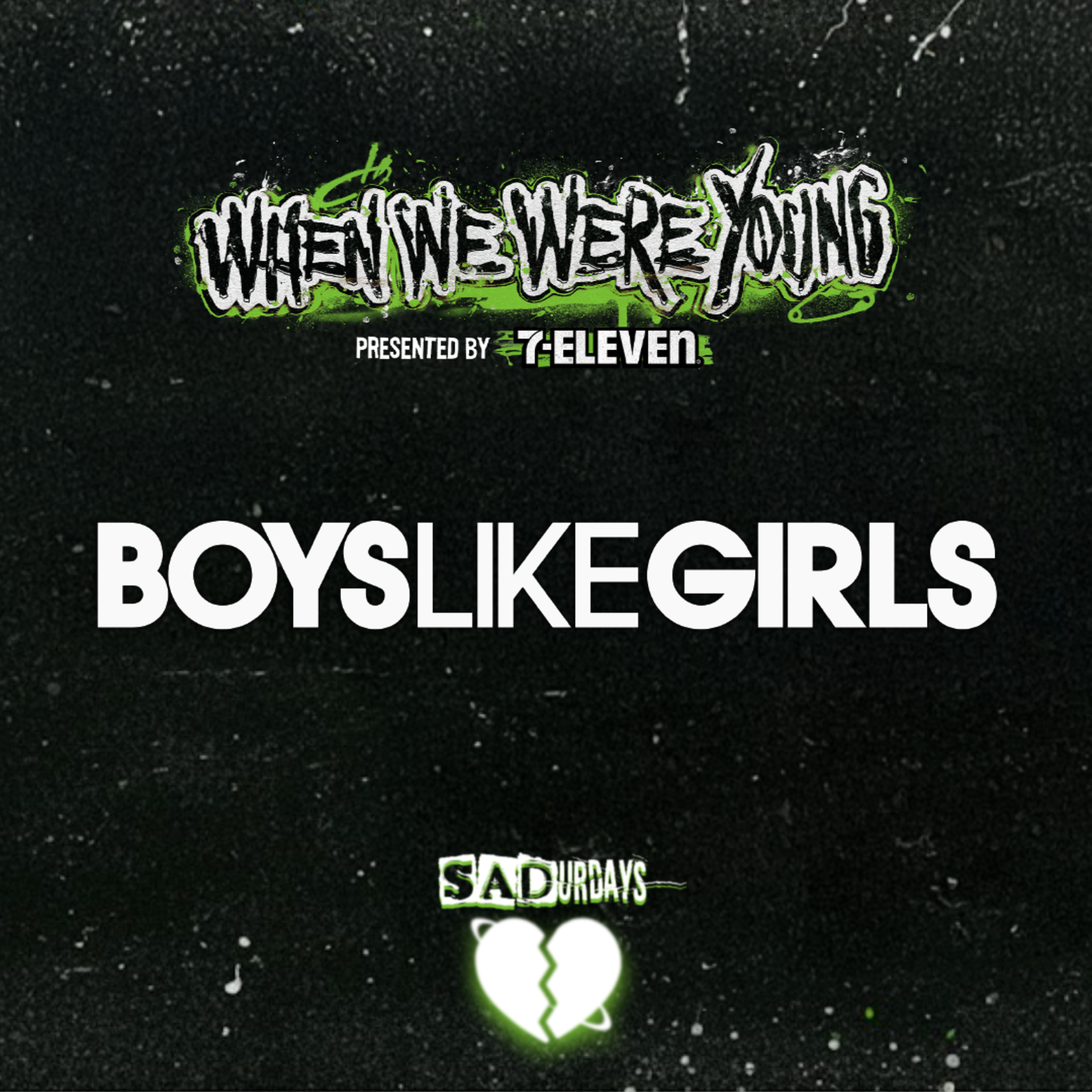 SADurdays When We Were Young Festival minipod - special guest Boys Like Girls episode artwork