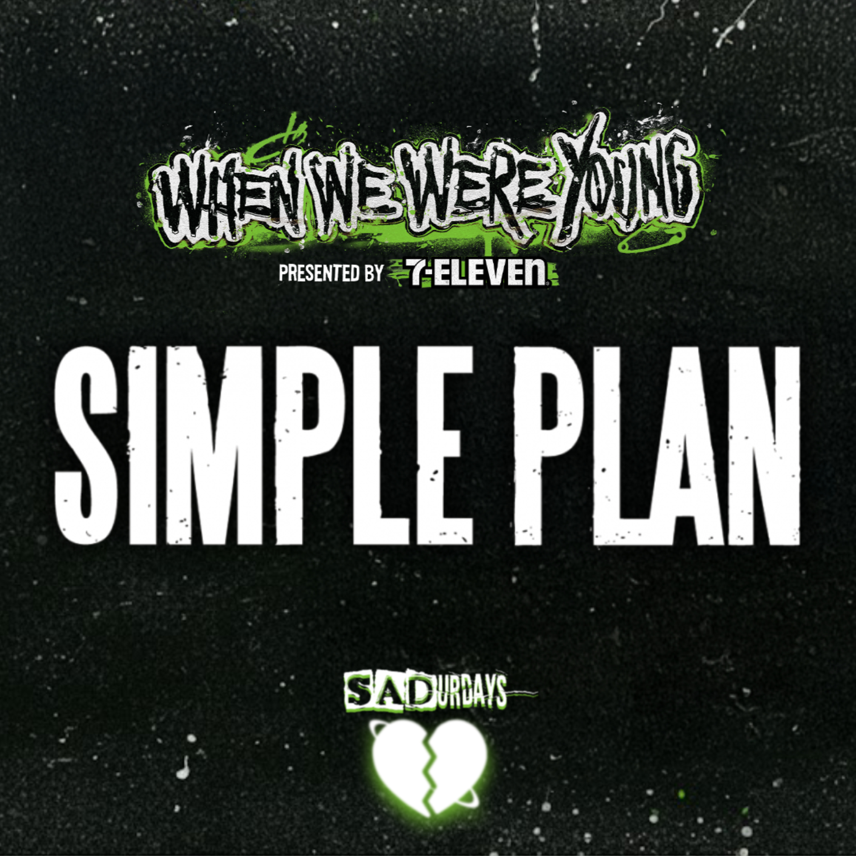 SADurdays When We Were Young Festival minipod - special guest Simple Plan episode artwork
