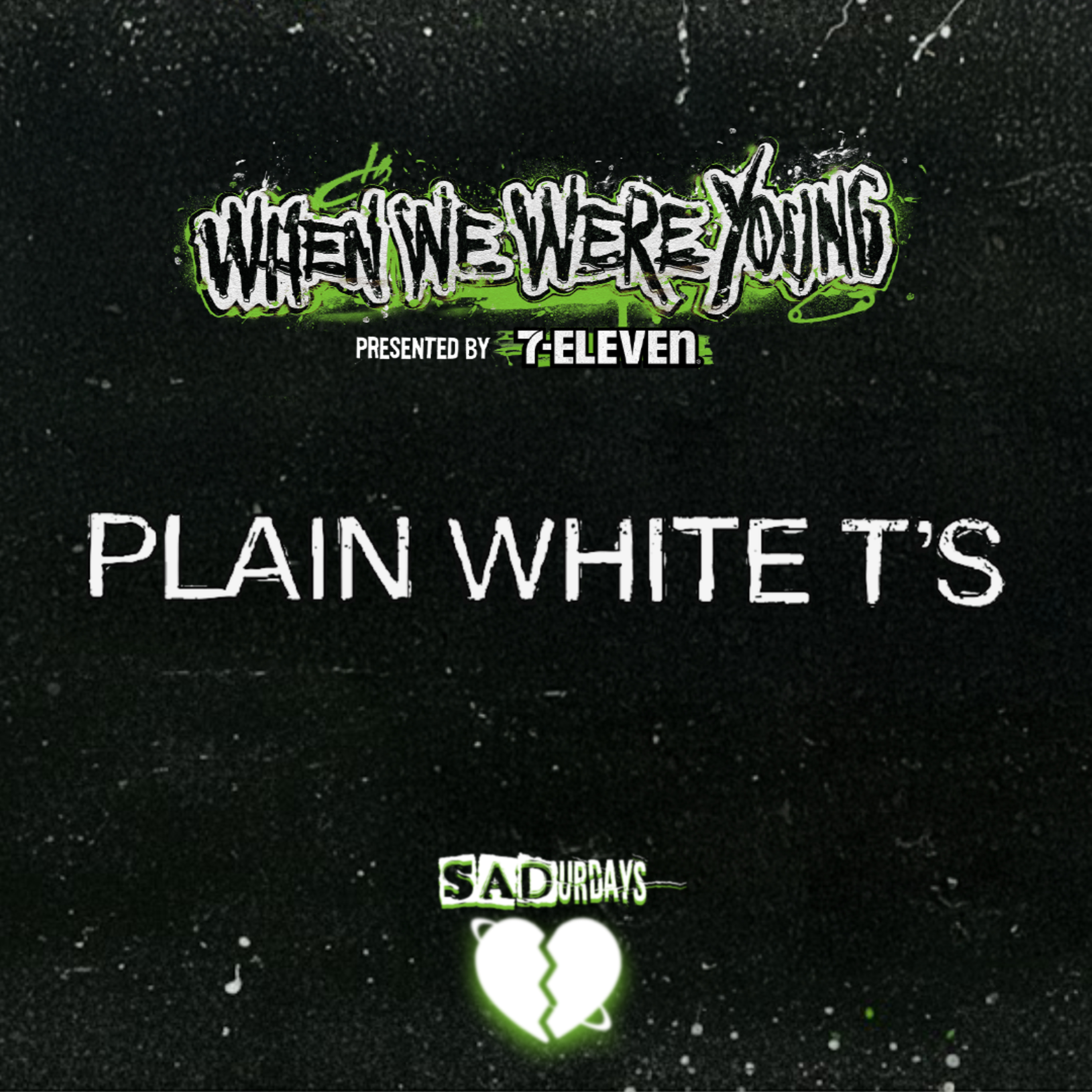 SADurdays When We Were Young Festival minipod - special guest Plain White T's episode artwork