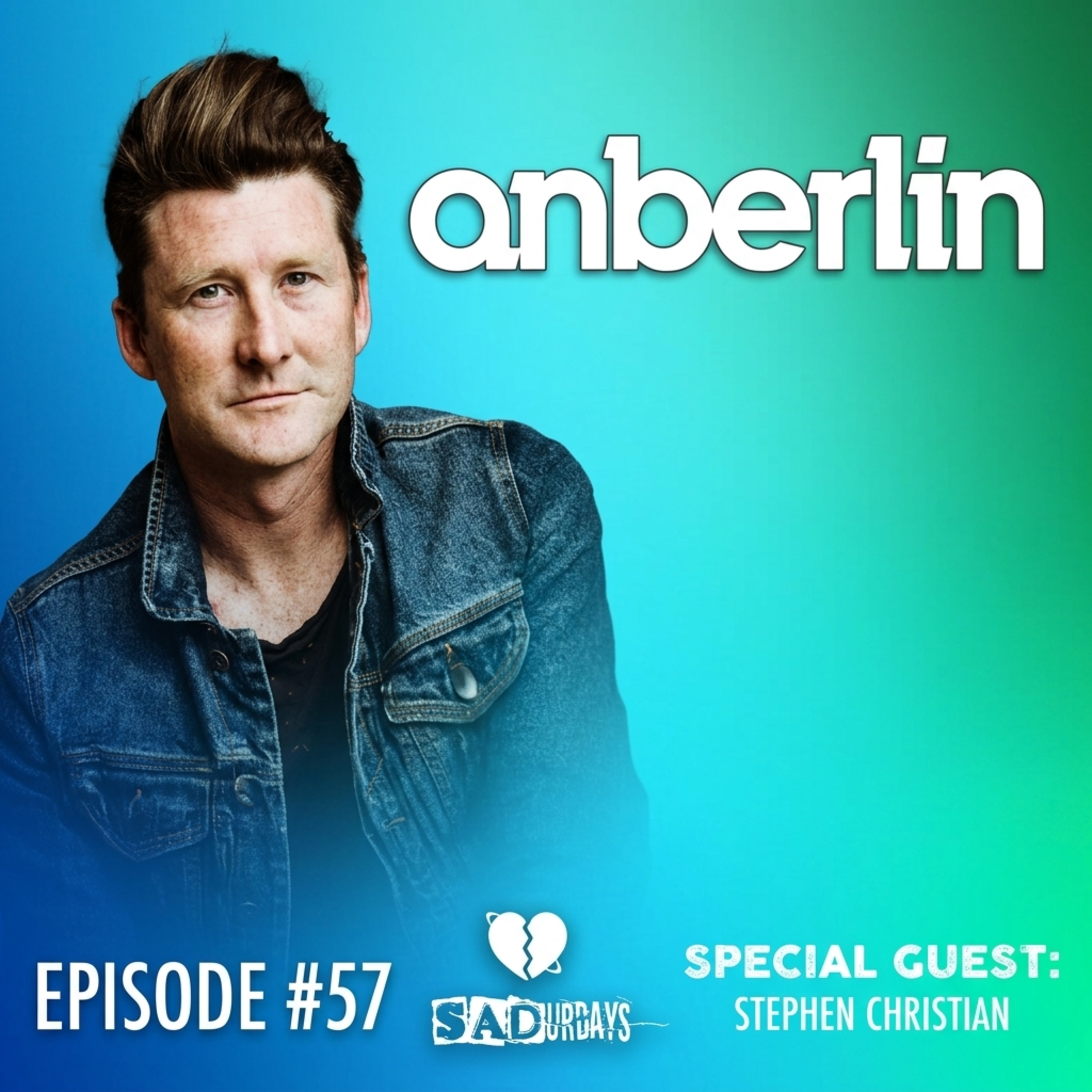 SADurdays Episode 57 (7/26/25) special guest Stephen Christian (Anberlin / Anchor & Braille) episode artwork