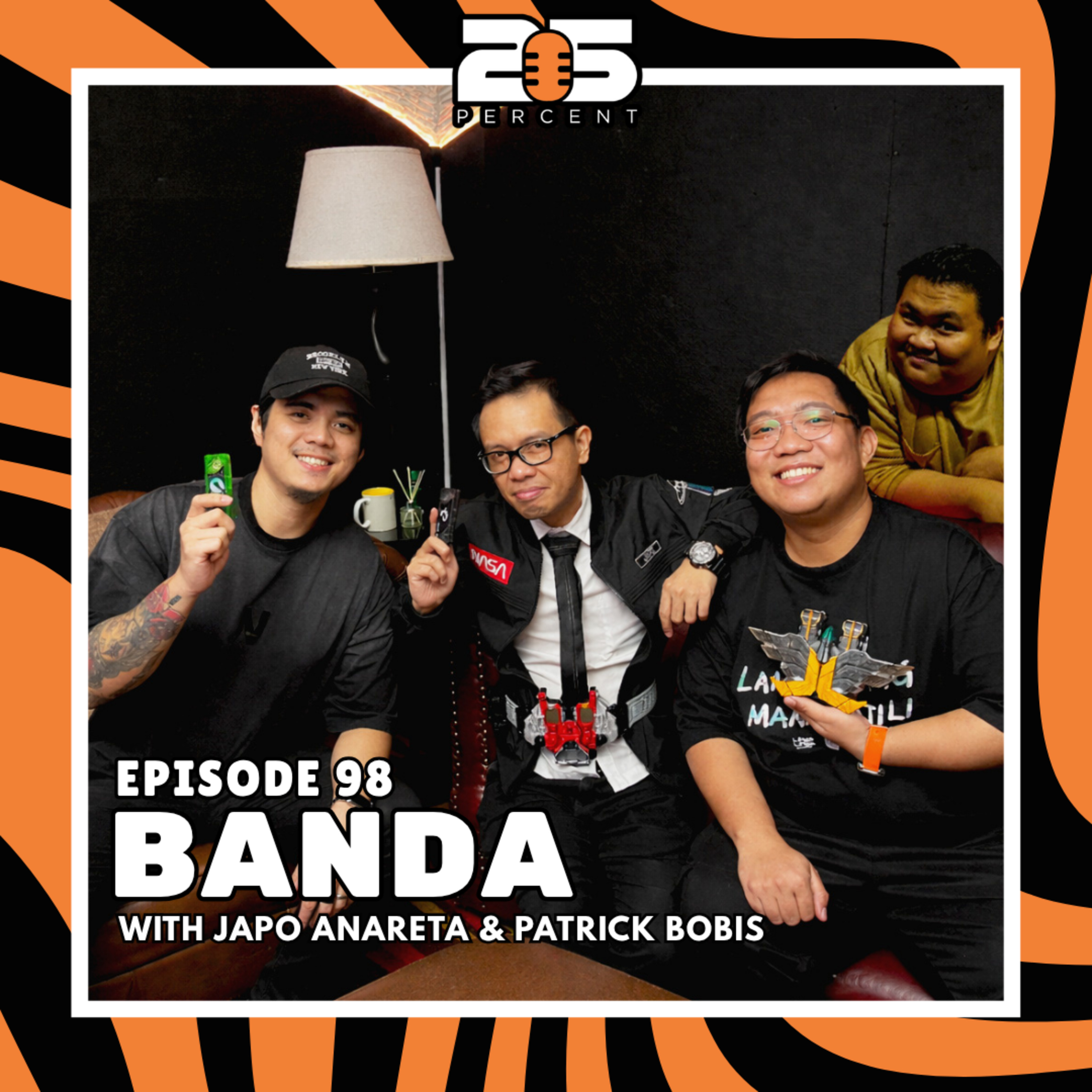 EPISODE 98 - BANDA WITH JAPO ANARETA episode artwork