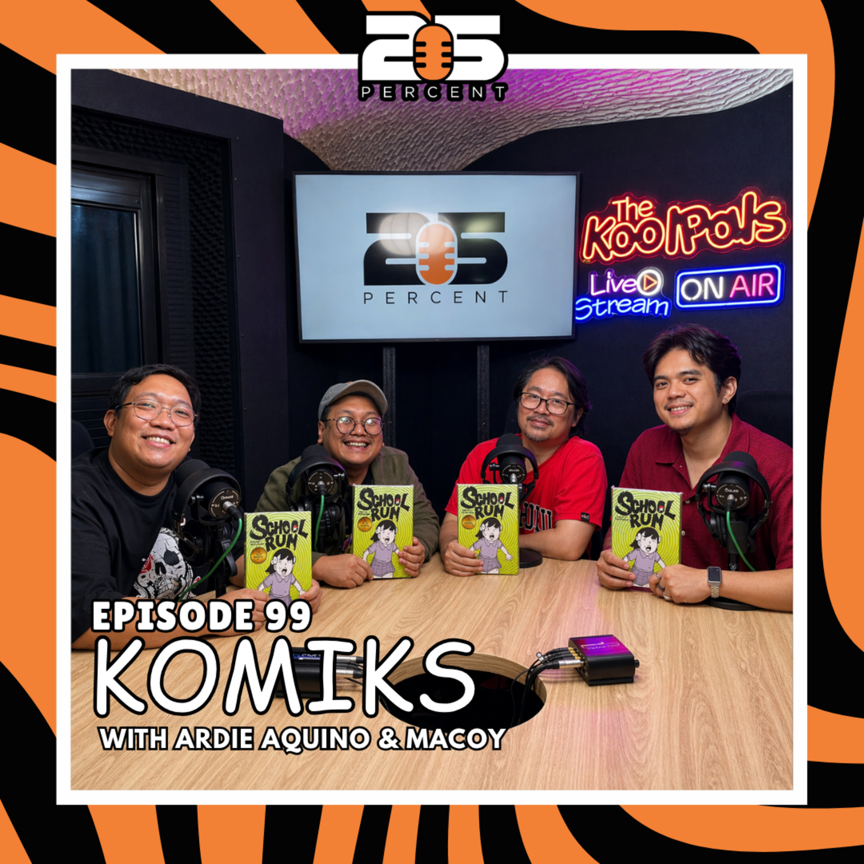 EPISODE 99 - KOMIKS WITH MACOY AND ARDIE AQUINO episode artwork