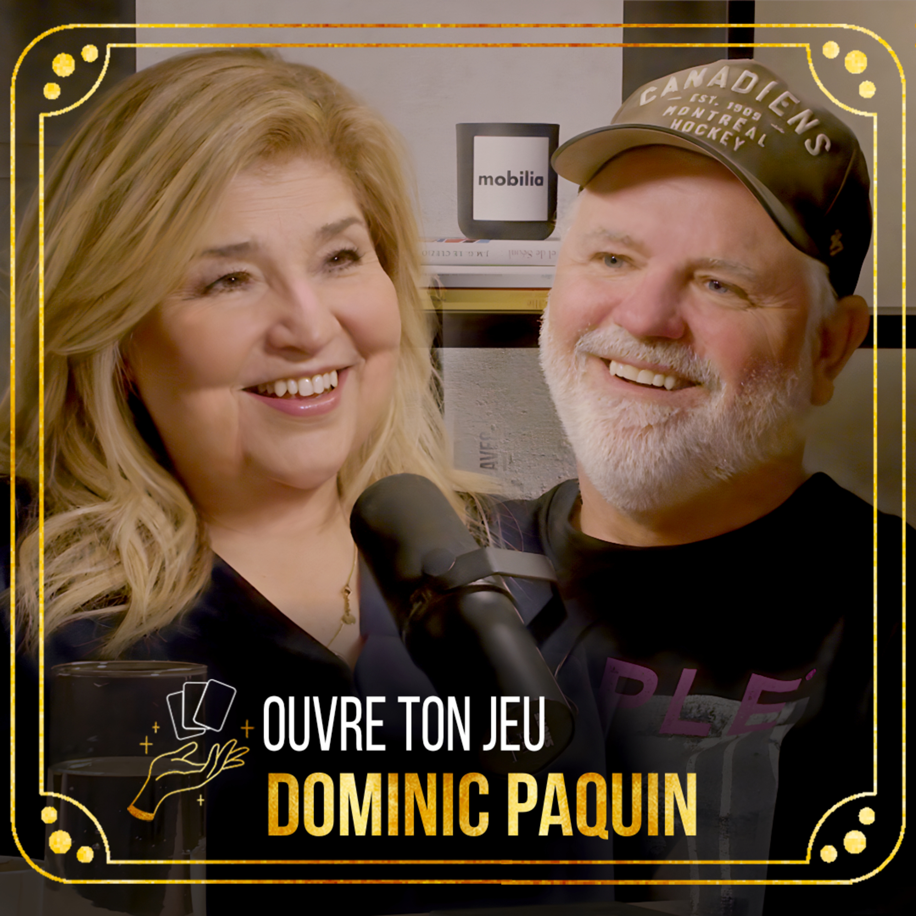 #168 - Dominic Paquet | Ouvre ton jeu avec Marie-Claude Barrette