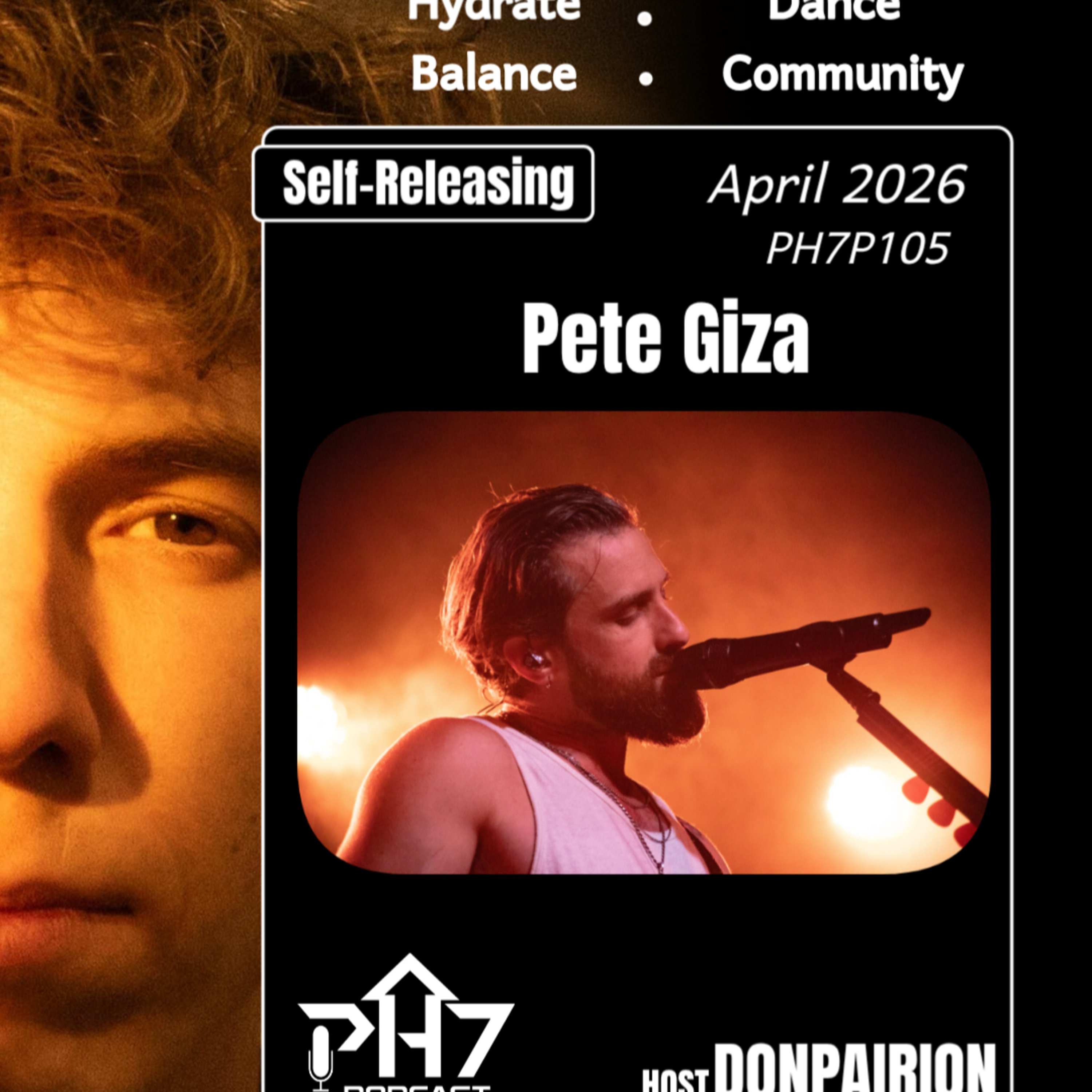 PH7P105 Finding Balance In EDM with Pete Giza: From Garage Bands to EDM Stardom episode artwork