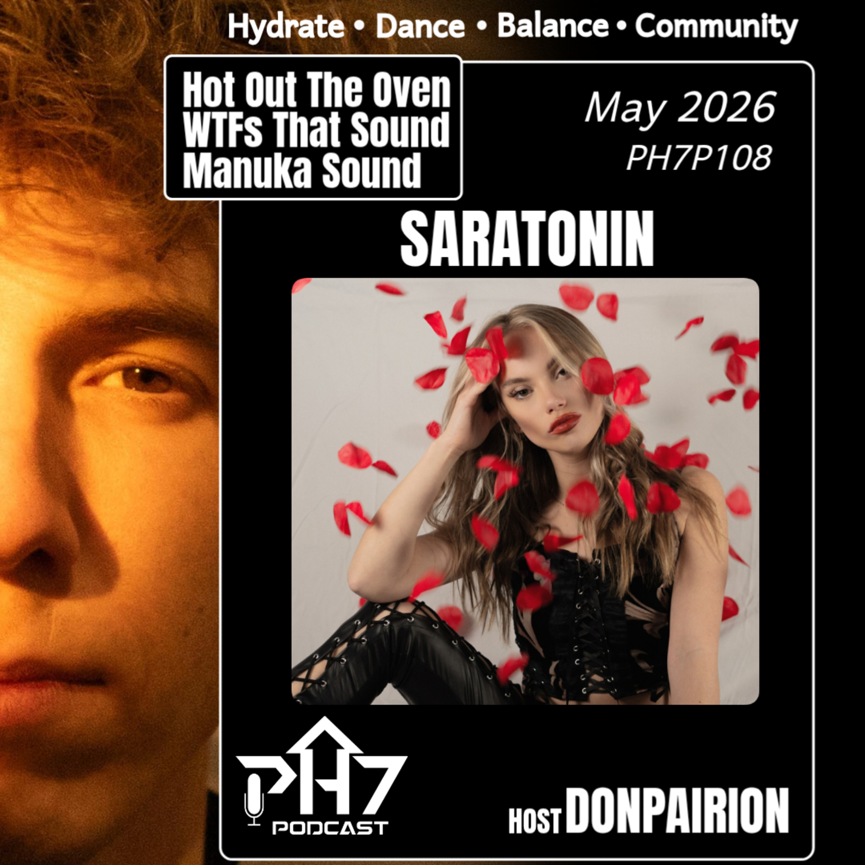 PH7P108 Finding Balance in EDM with Saratonin: A Duality Story, Bass Music and Butterflies  episode artwork