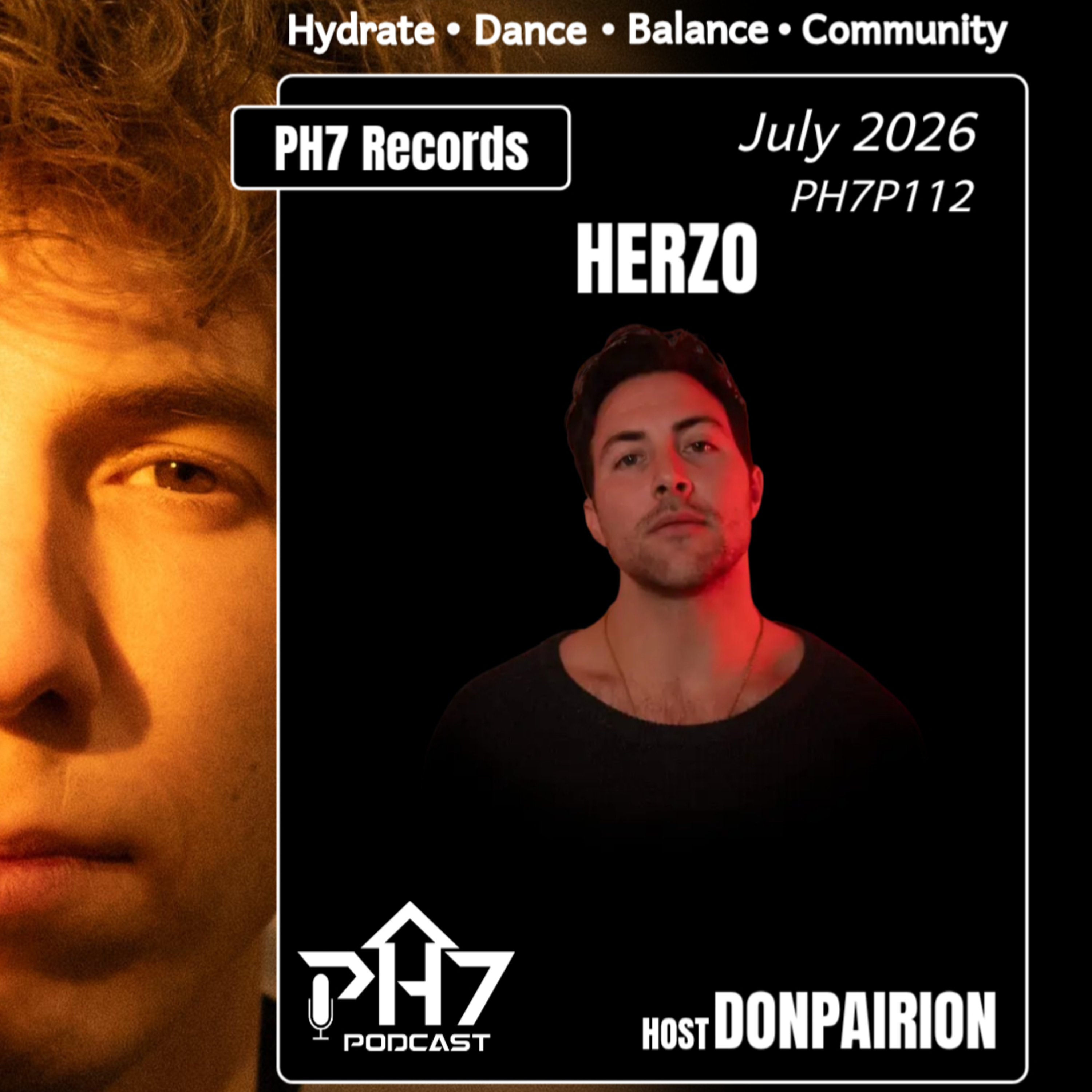 PH7P112 Finding Balance in EDM with Herzo - Mind & Body Balance - Keep Moving episode artwork