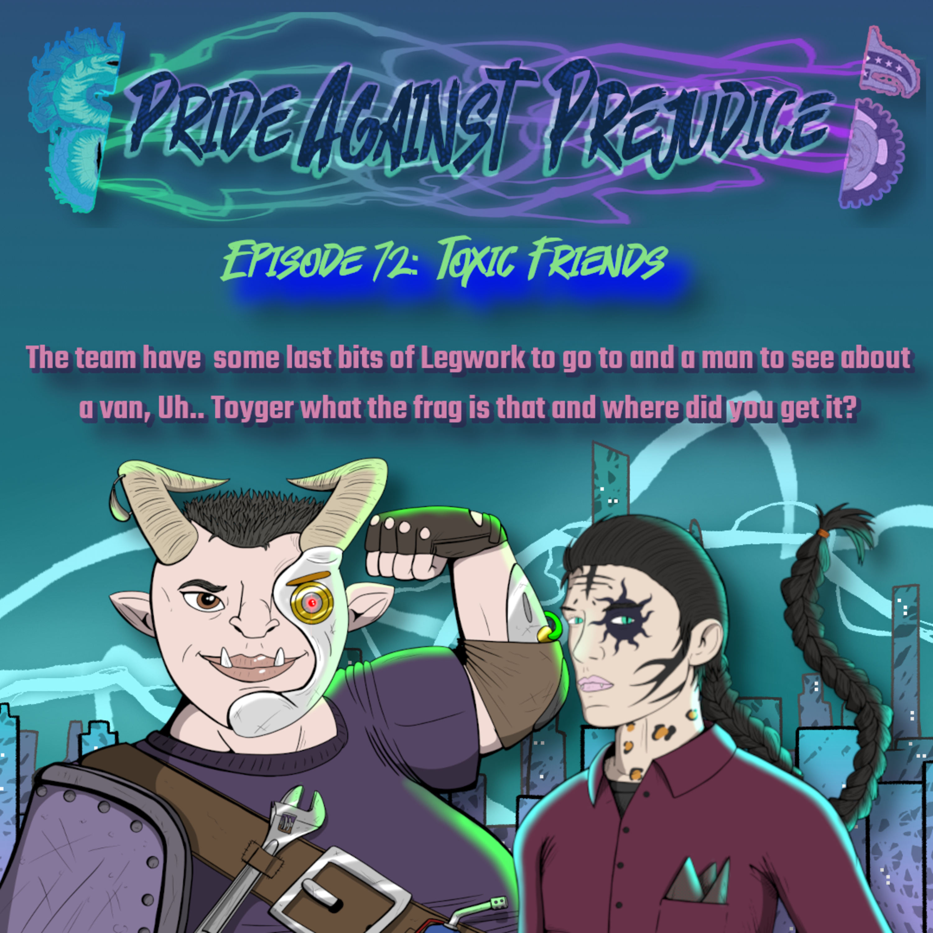 72. Toxic Friends episode artwork