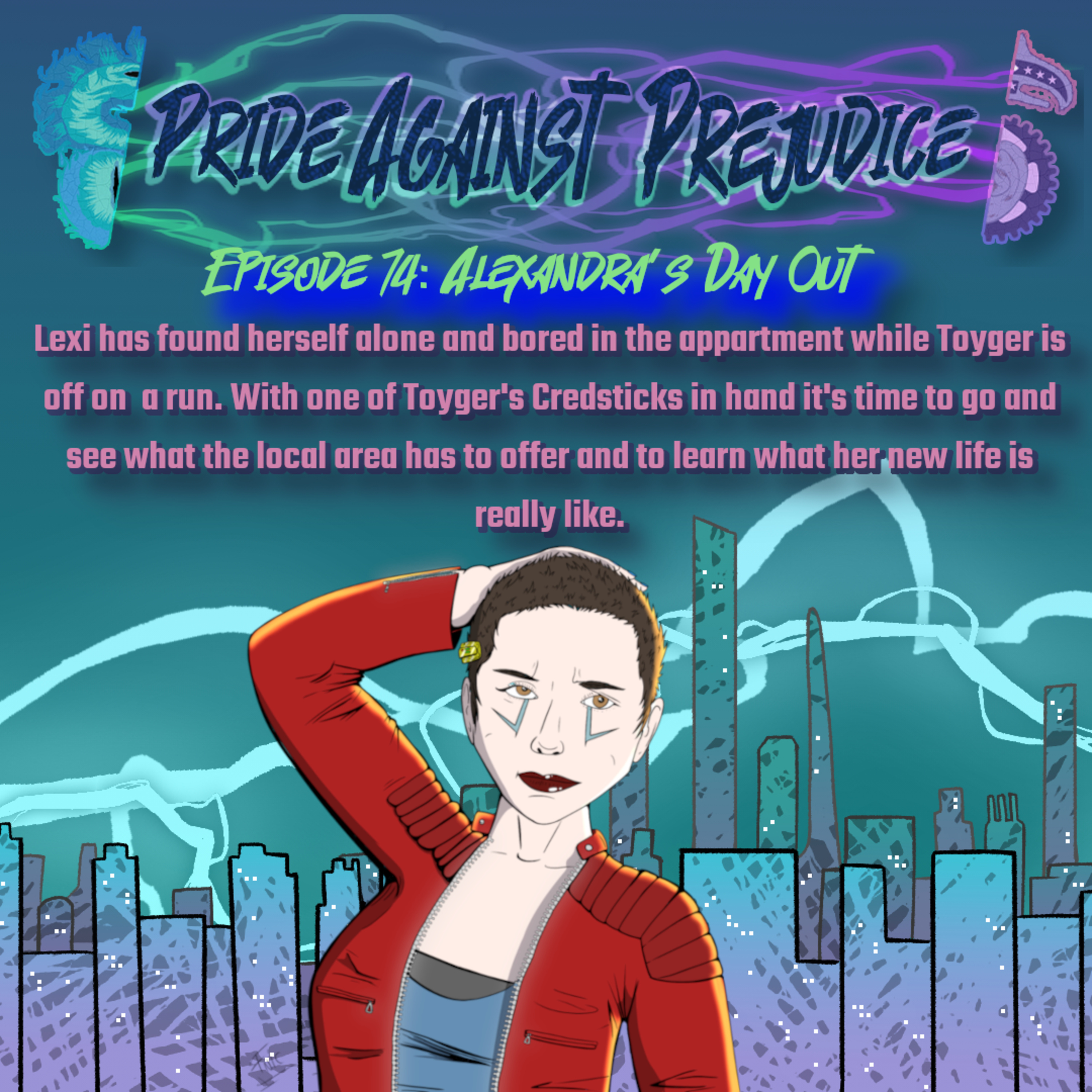 74. Alexandra's Day Out episode artwork