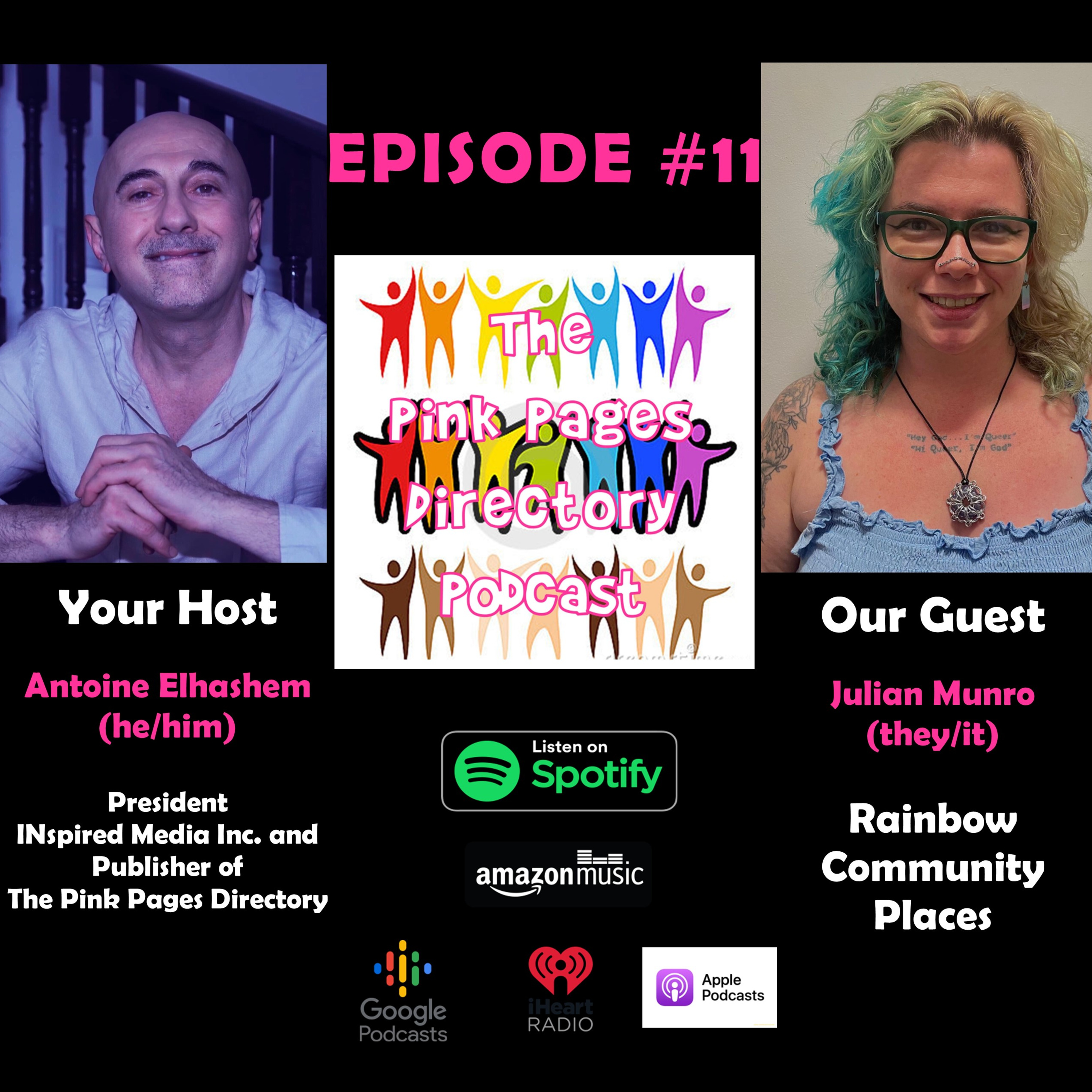 Episode #11- Julian Munro - Rainbow Community Places episode artwork