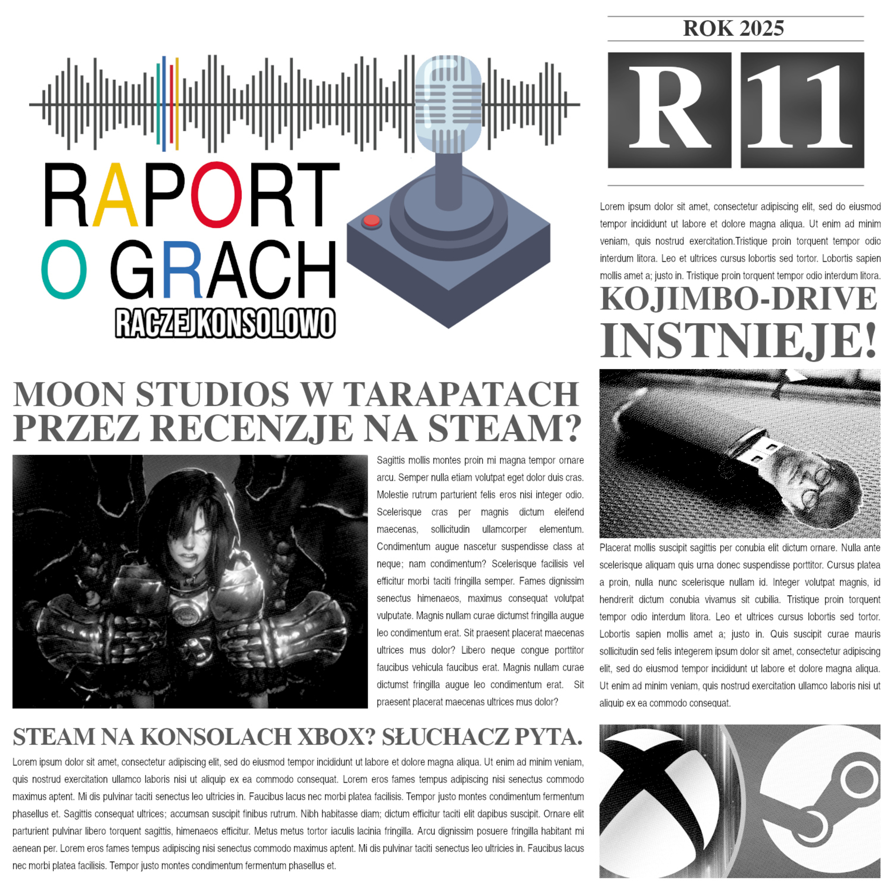 RAPORT O GRACH RaczejKonsolowo