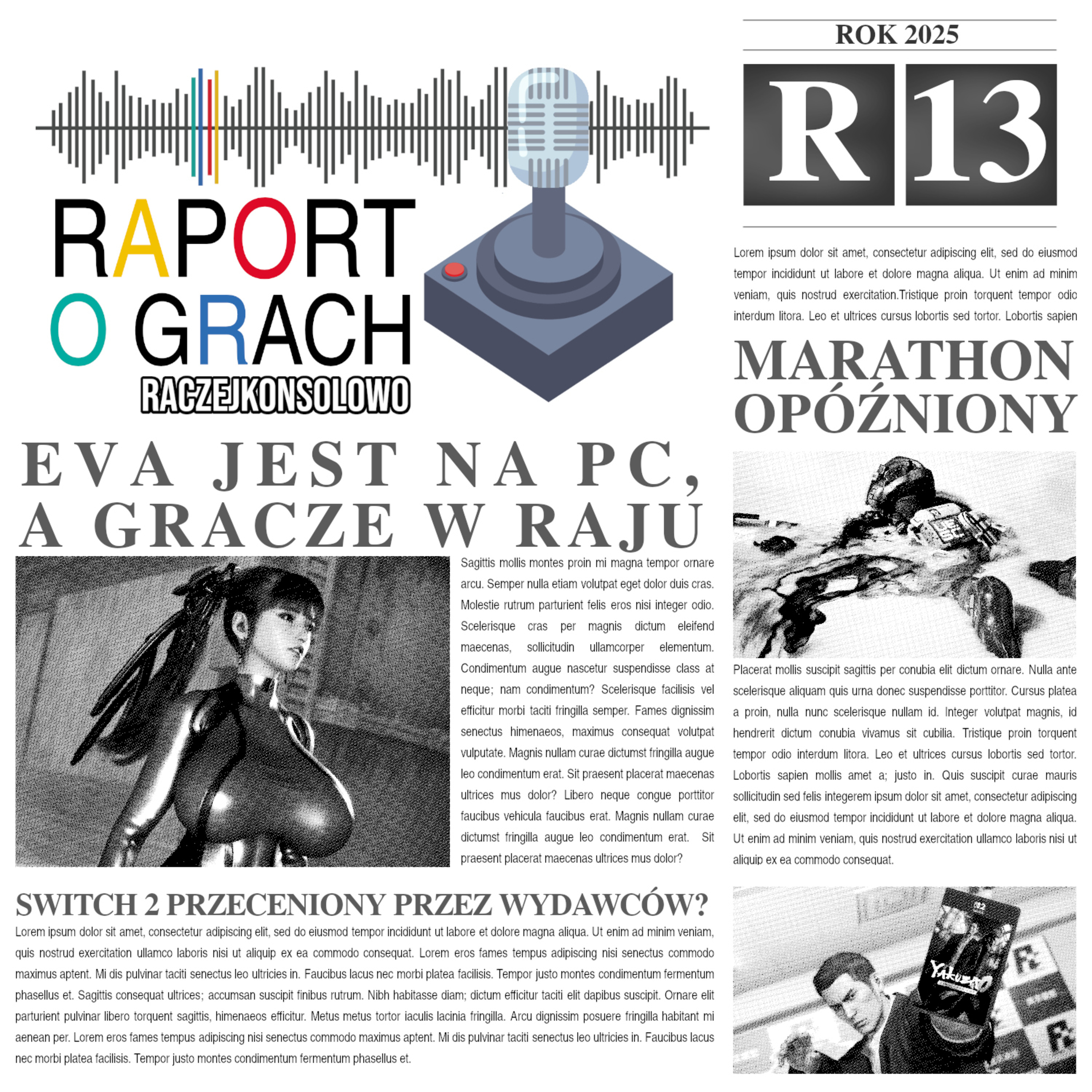 RAPORT O GRACH RaczejKonsolowo