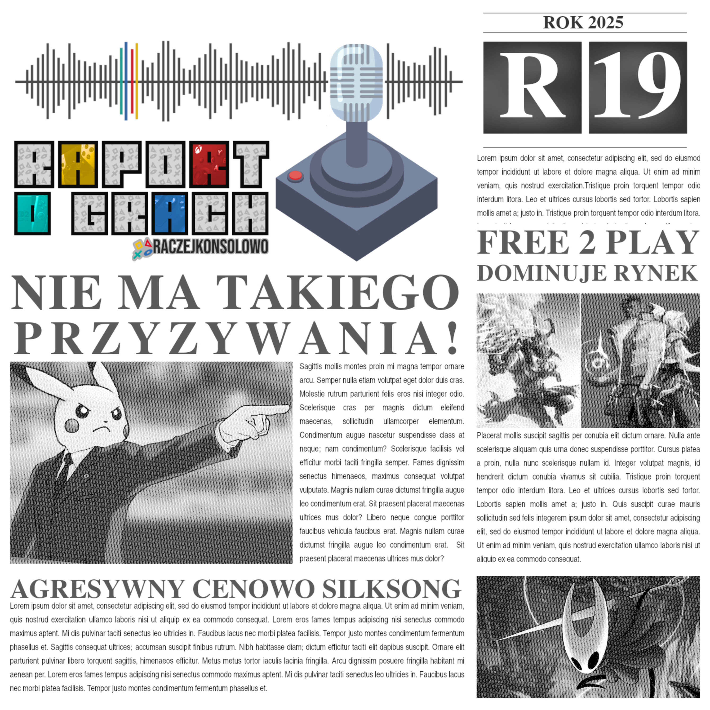 25R19 - Nie ma takiego przyzywania | Agresywny cenowo Silksong episode artwork