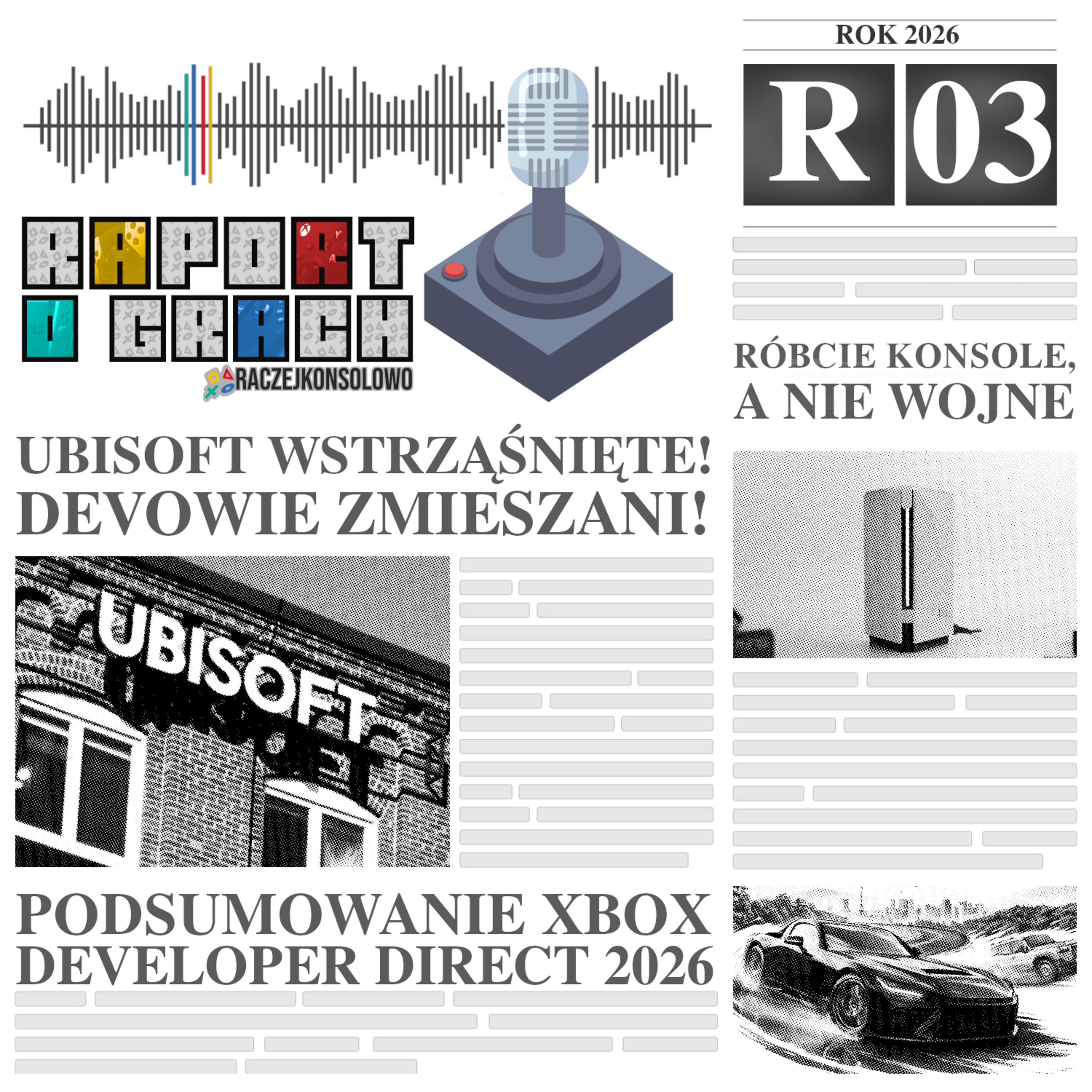 26R03 - Ubisoft wstrząśnie! Devowie zmieszani! | Podsumowanie Xbox Developer Direct 2026 episode artwork