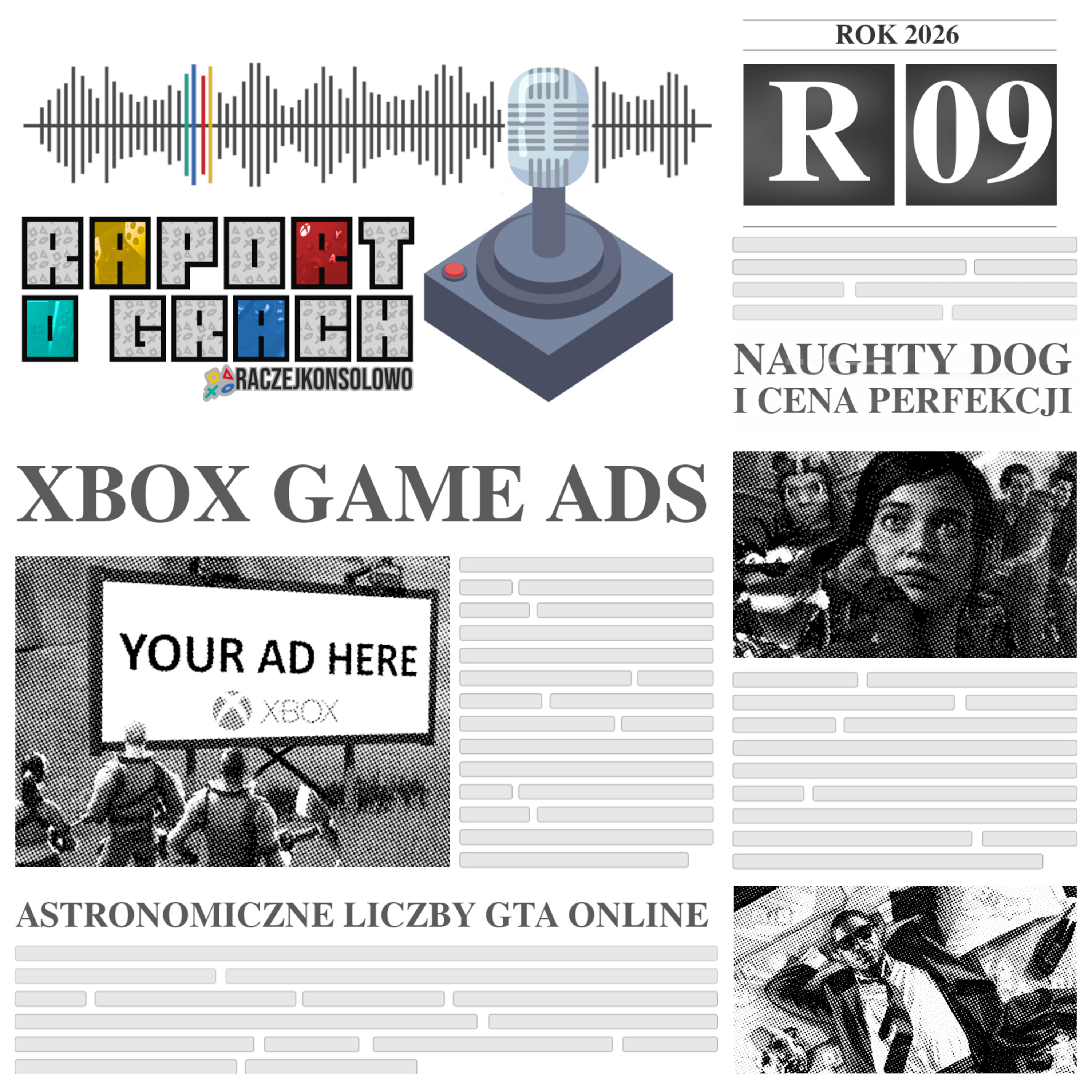 26R09 - Naughty Dog i cena perfekcji | Xbox Game Ads | Astronomiczne liczby GTA Online episode artwork