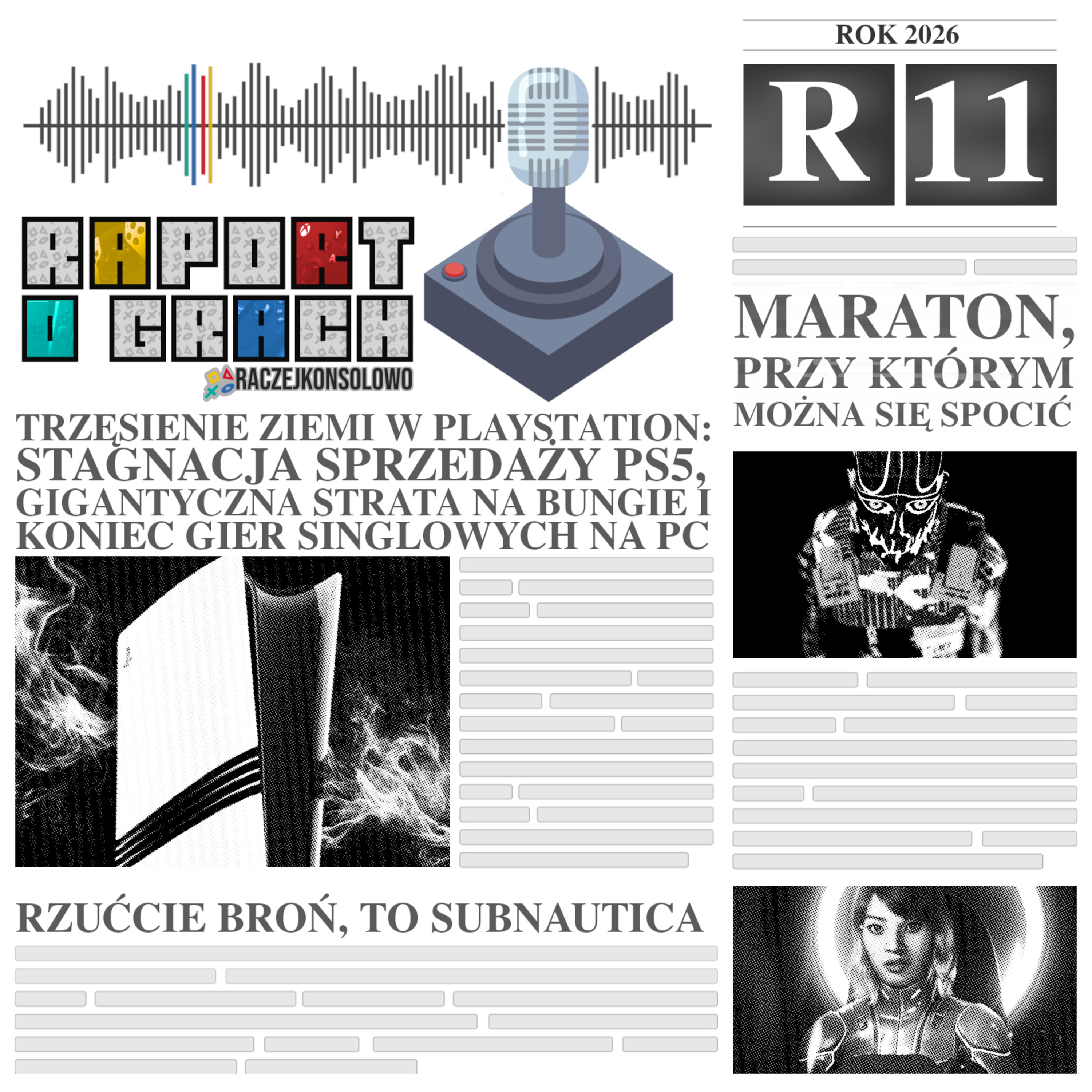 26R11 - Trzęsienie ziemi w PlayStation: stagnacja sprzedaży PS5, gigantyczna strata na Bungie i koniec gier singlowych na PC episode artwork