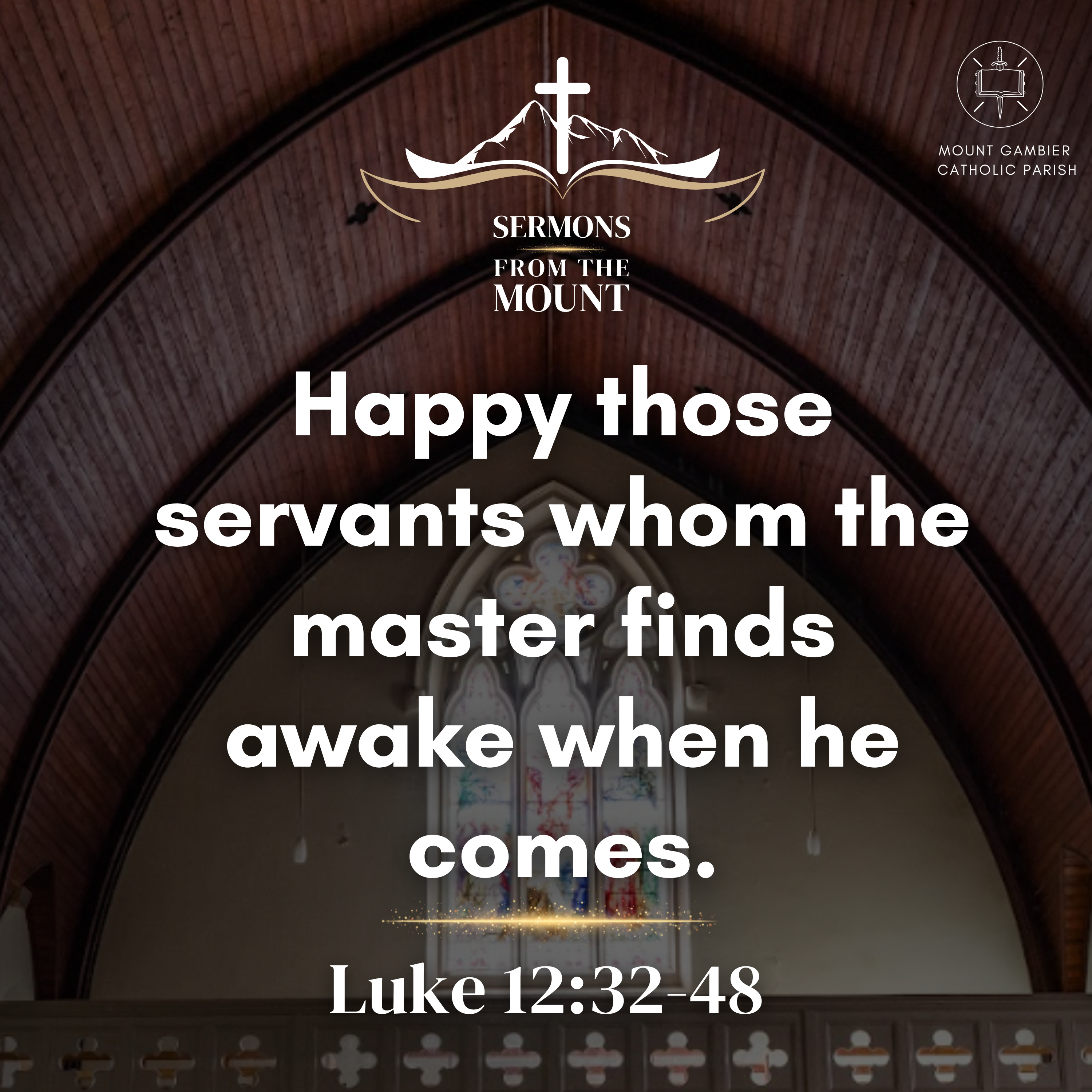 Gospel 9-10 August 2025 - 19th Sunday of Ordinary Time, Yr C. episode artwork