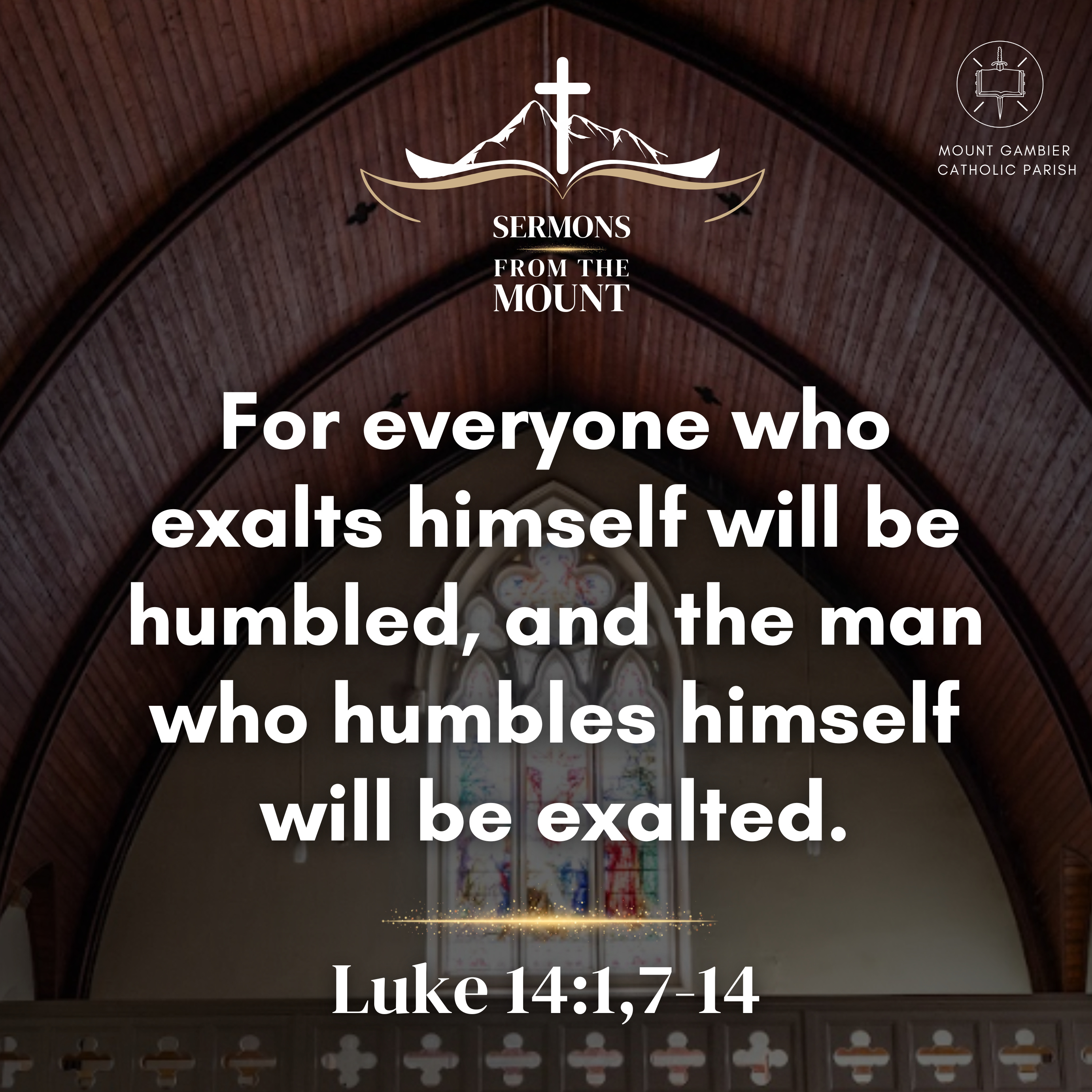 Gospel 30-31 August 2025 - 22nd - Sunday of Ordinary Time, Yr C. episode artwork