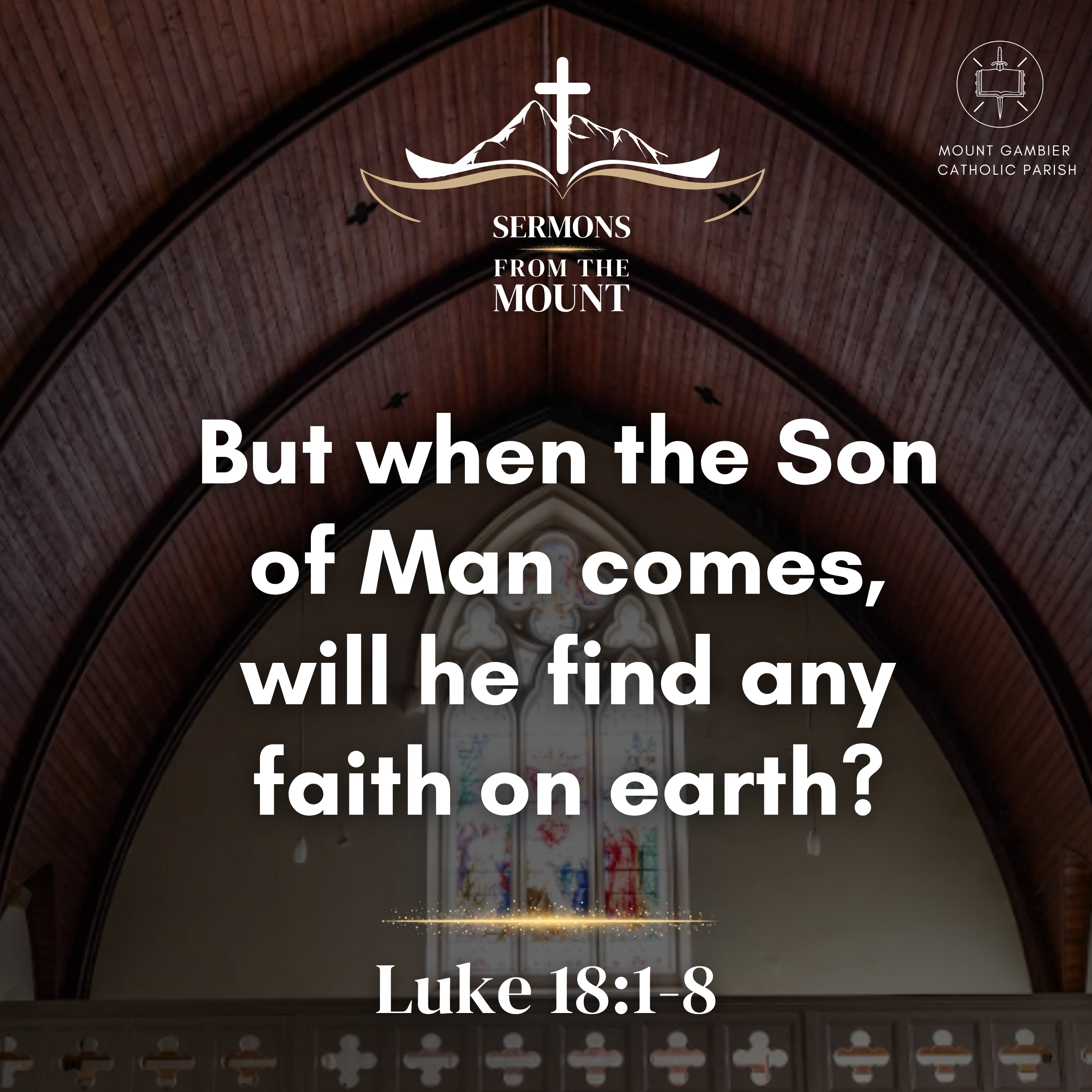 Gospel 18-19 October 2025 - 29th Sunday of Ordinary Time, Yr C. episode artwork