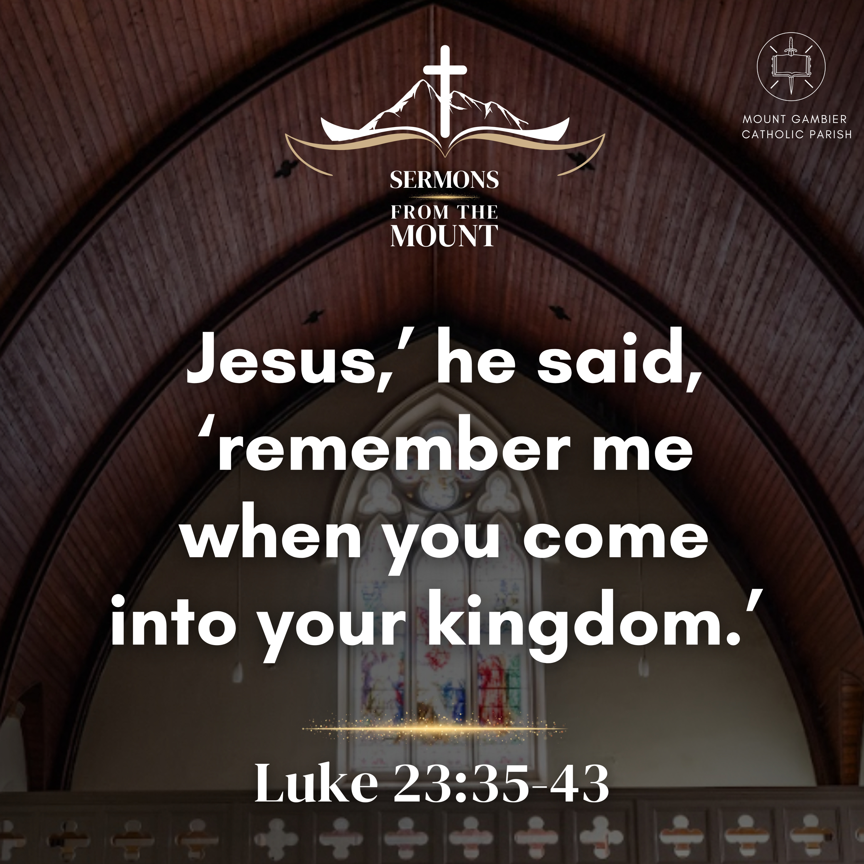 Gospel 22-23 November 2025 - Jesus Christ, King of the Universe, Yr C. episode artwork