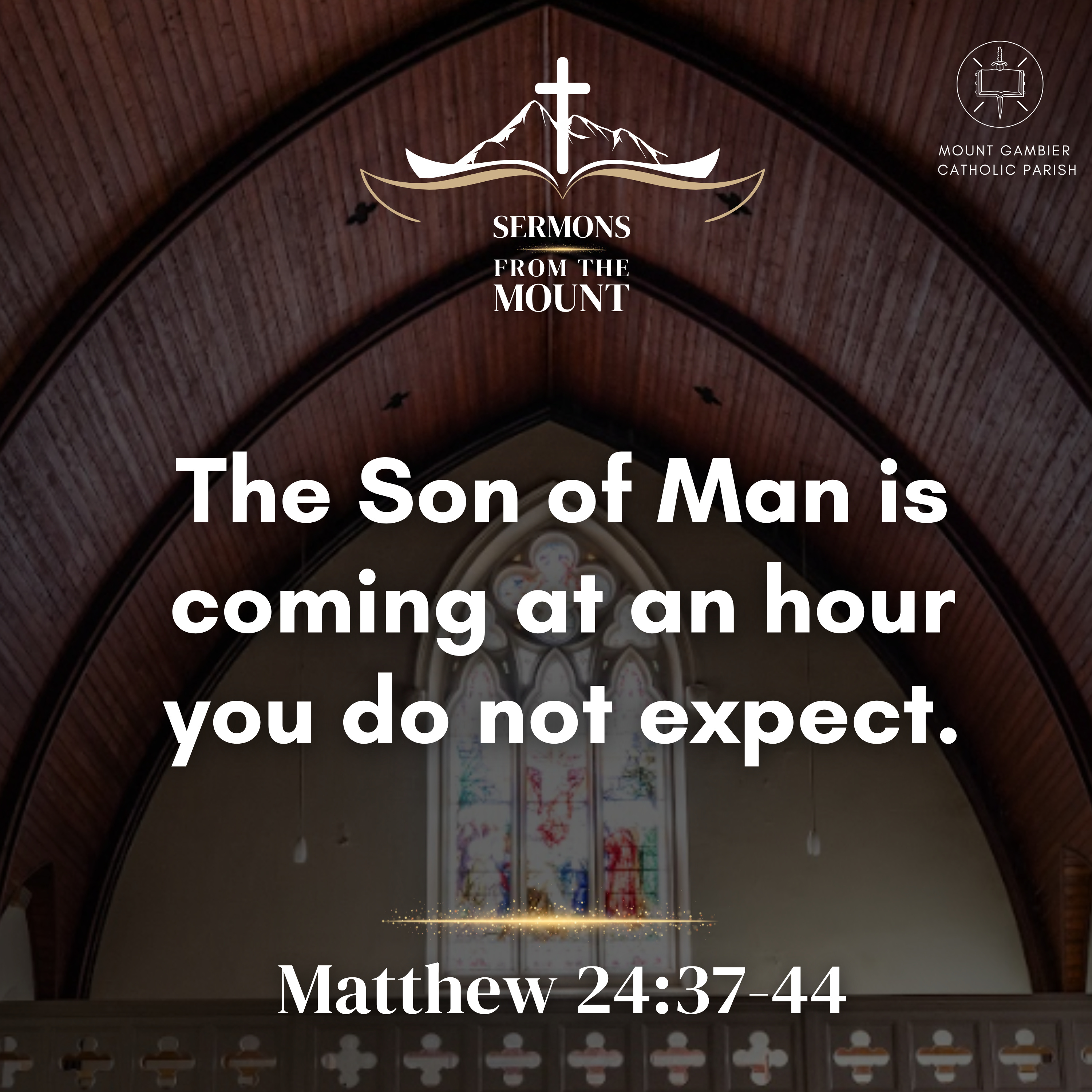 Gospel 29-30 November 2025 - 1st Sunday of Advent, Yr A. episode artwork