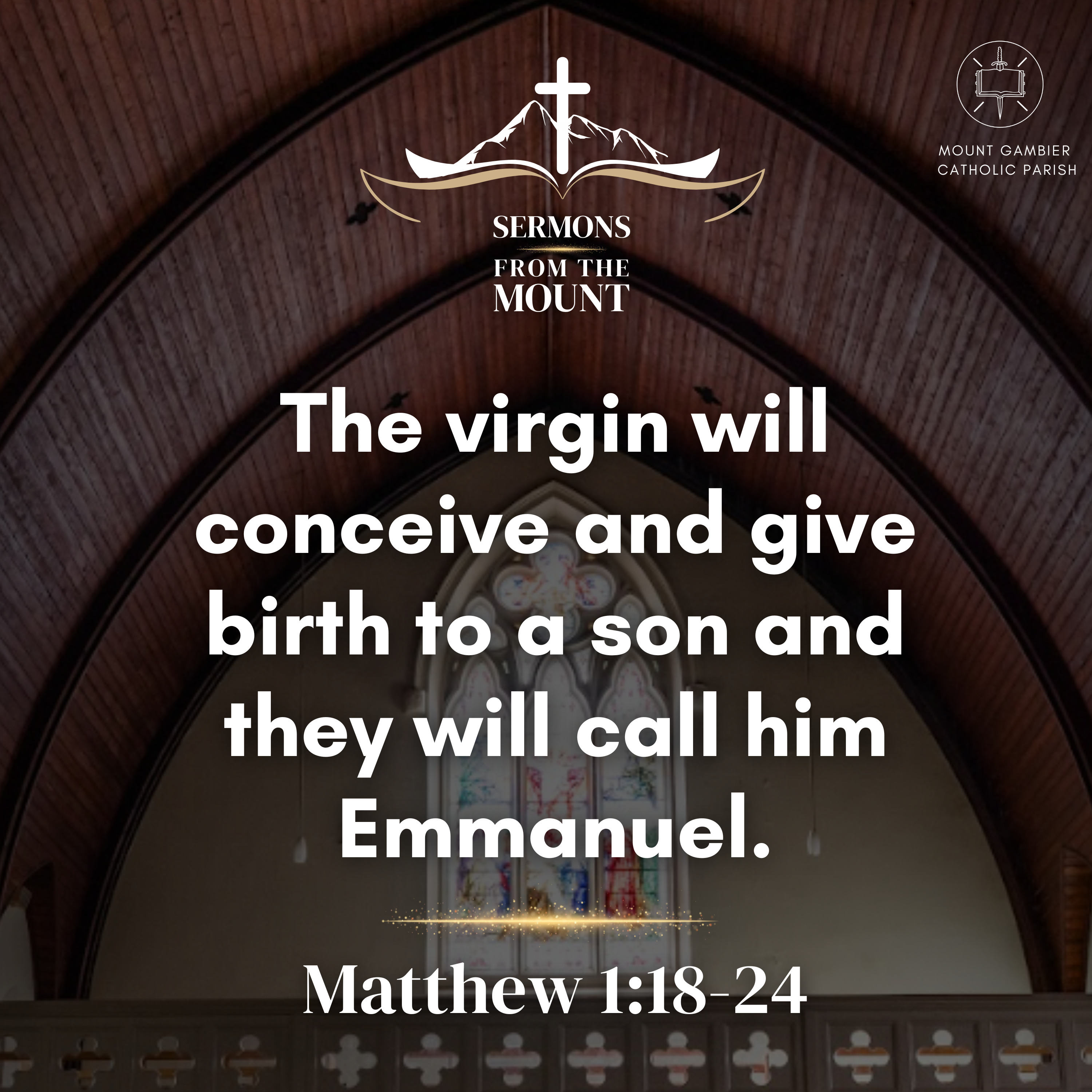 Gospel 20 -21 December 2025 - 4th Sunday of Advent, Yr A. episode artwork