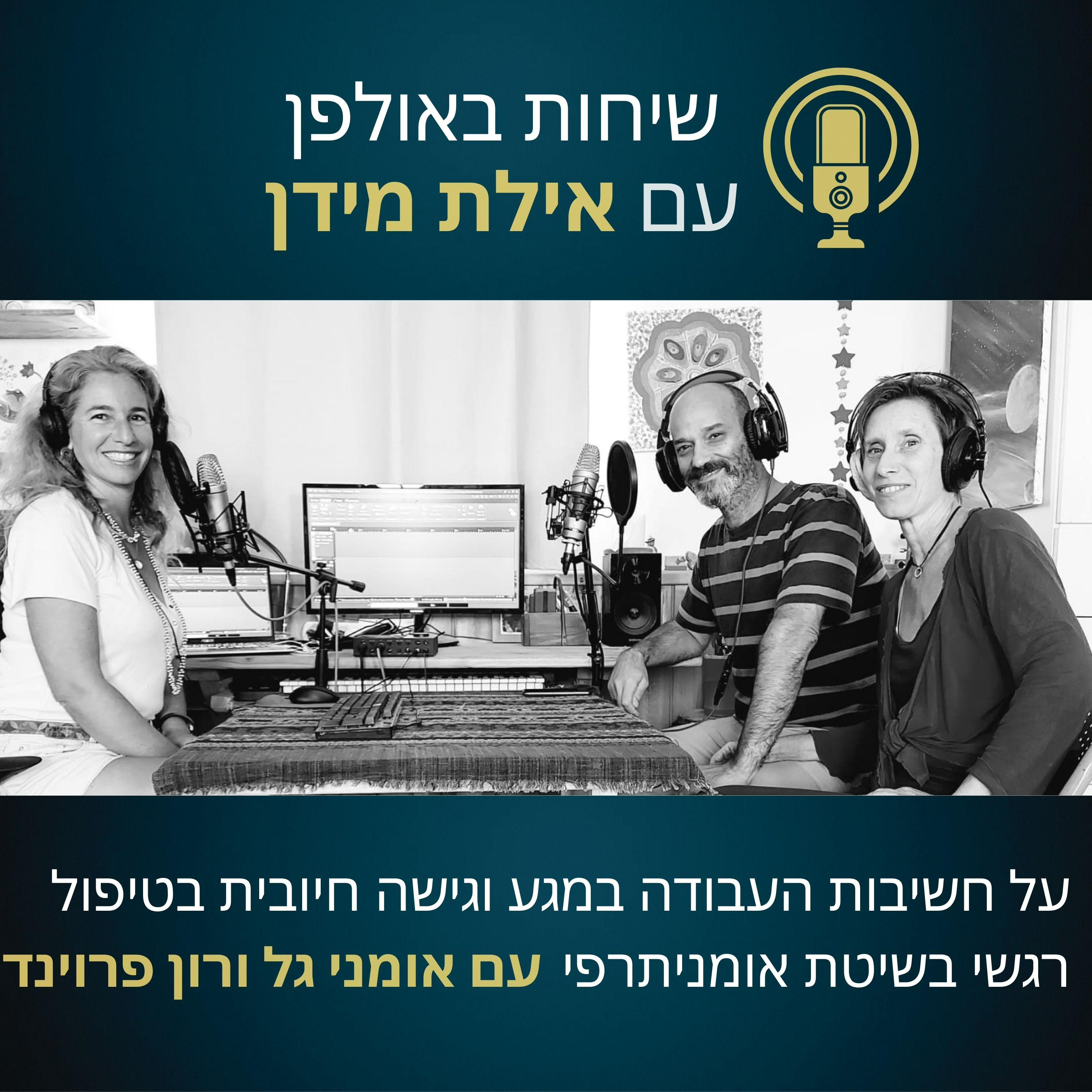 פרק 8- על חשיבות העבודה במגע וגישה חיובית בטיפול רגשי בשיטת אומניתרפי- עם אומני גל ורון פרוינד episode artwork
