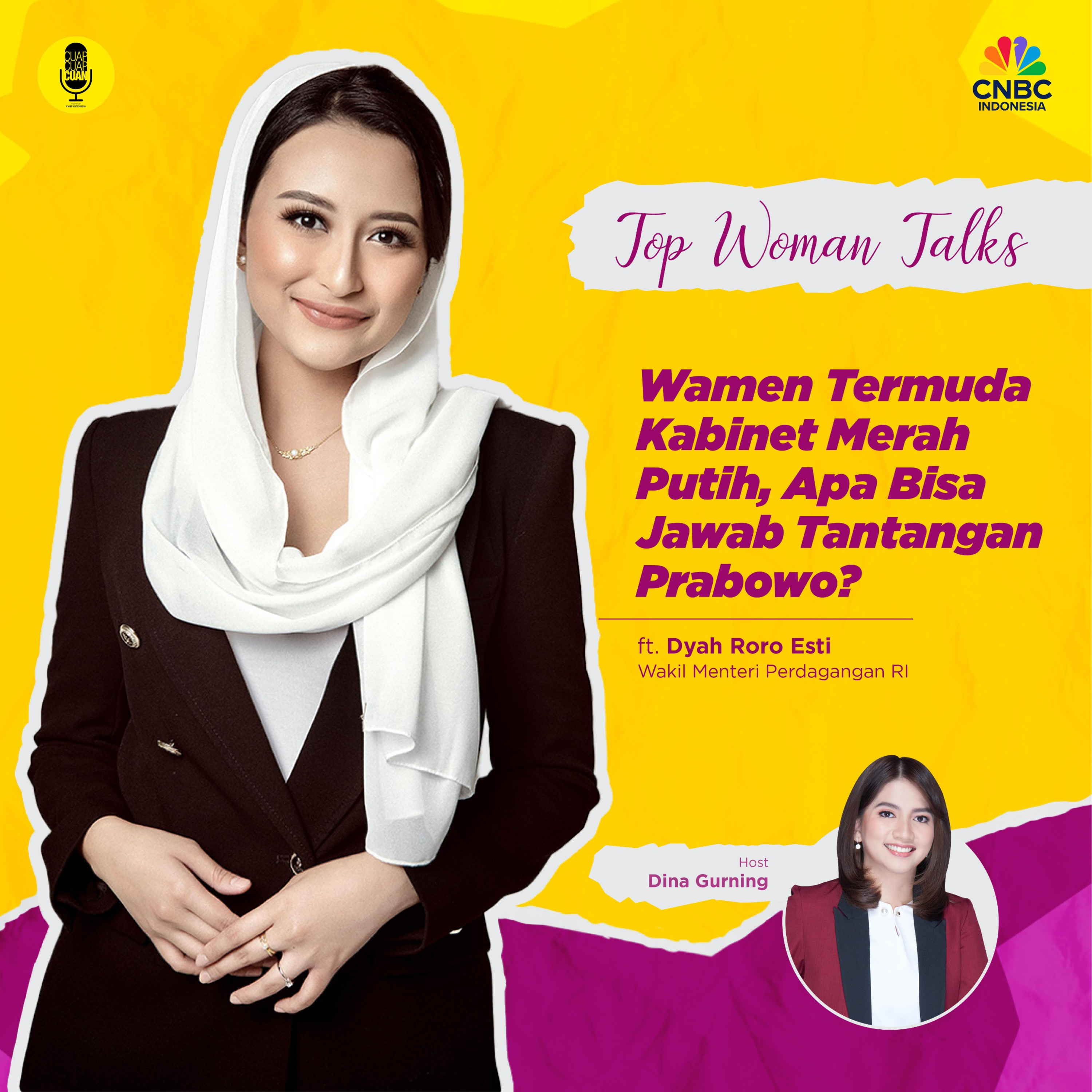 Top Woman Talk: Wamen Termuda Kabinet Merah Putih, Apa Bisa Jawab Tantangan Prabowo? episode artwork