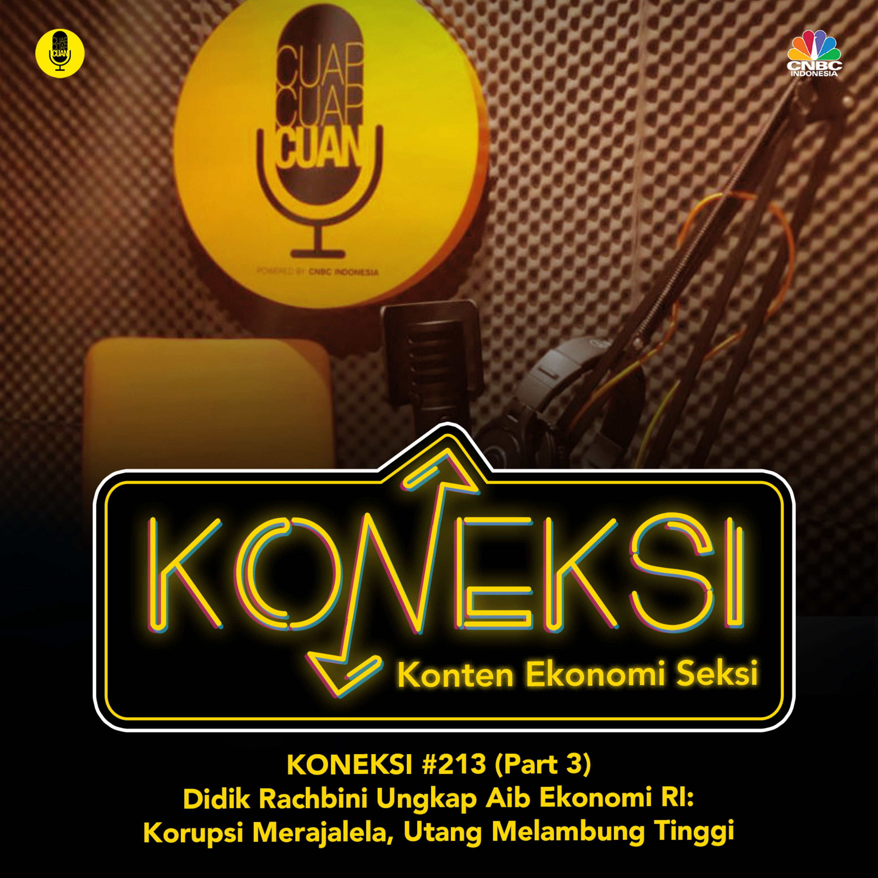 KONEKSI #213 (Part 3) Didik Rachbini Ungkap Aib Ekonomi RI: Korupsi Merajalela, Utang Melambung Tinggi episode artwork
