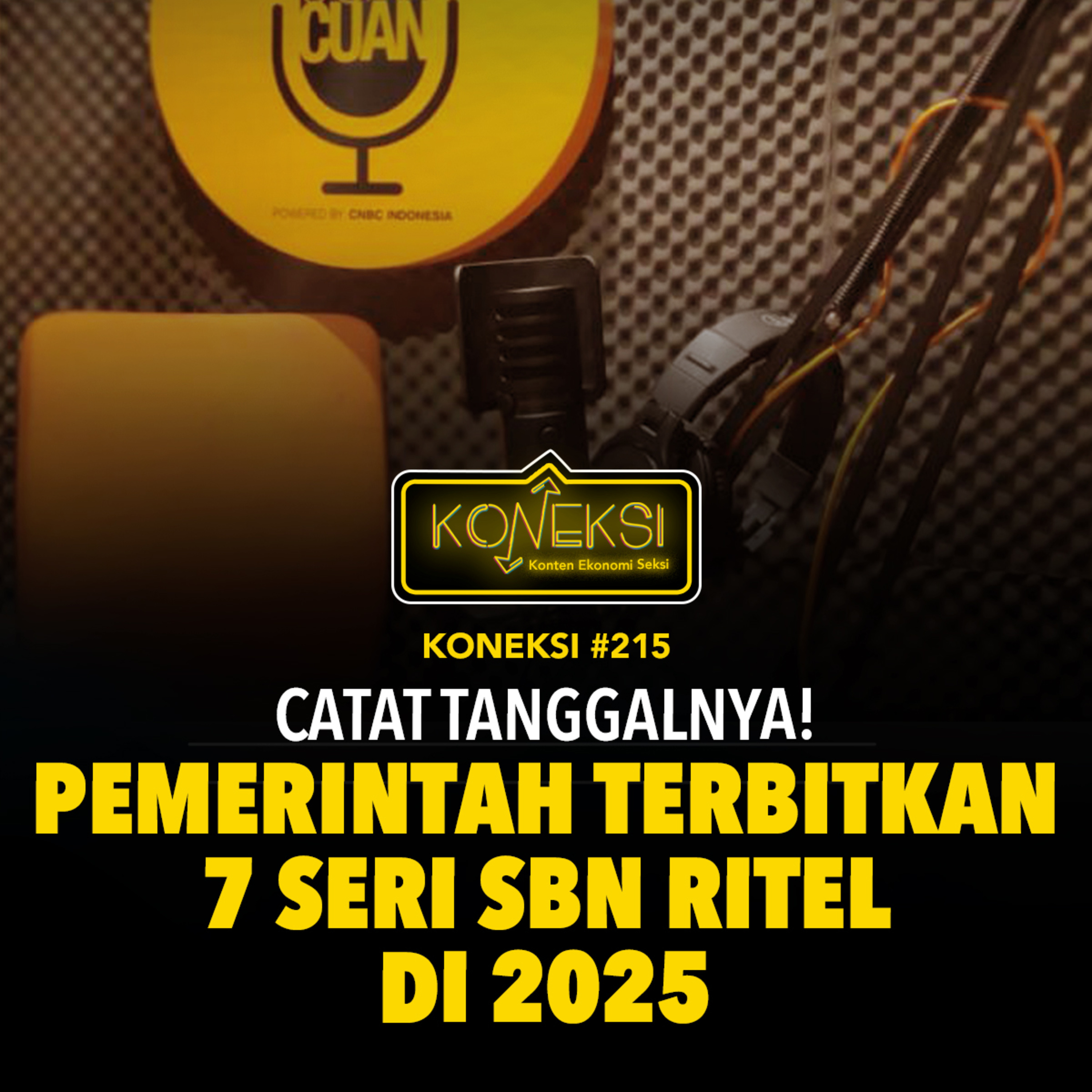 KONEKSI #217 (Part 3) Catat Tanggalnya! Pemerintah Terbitkan 7 Seri SBN Ritel di 2025 episode artwork