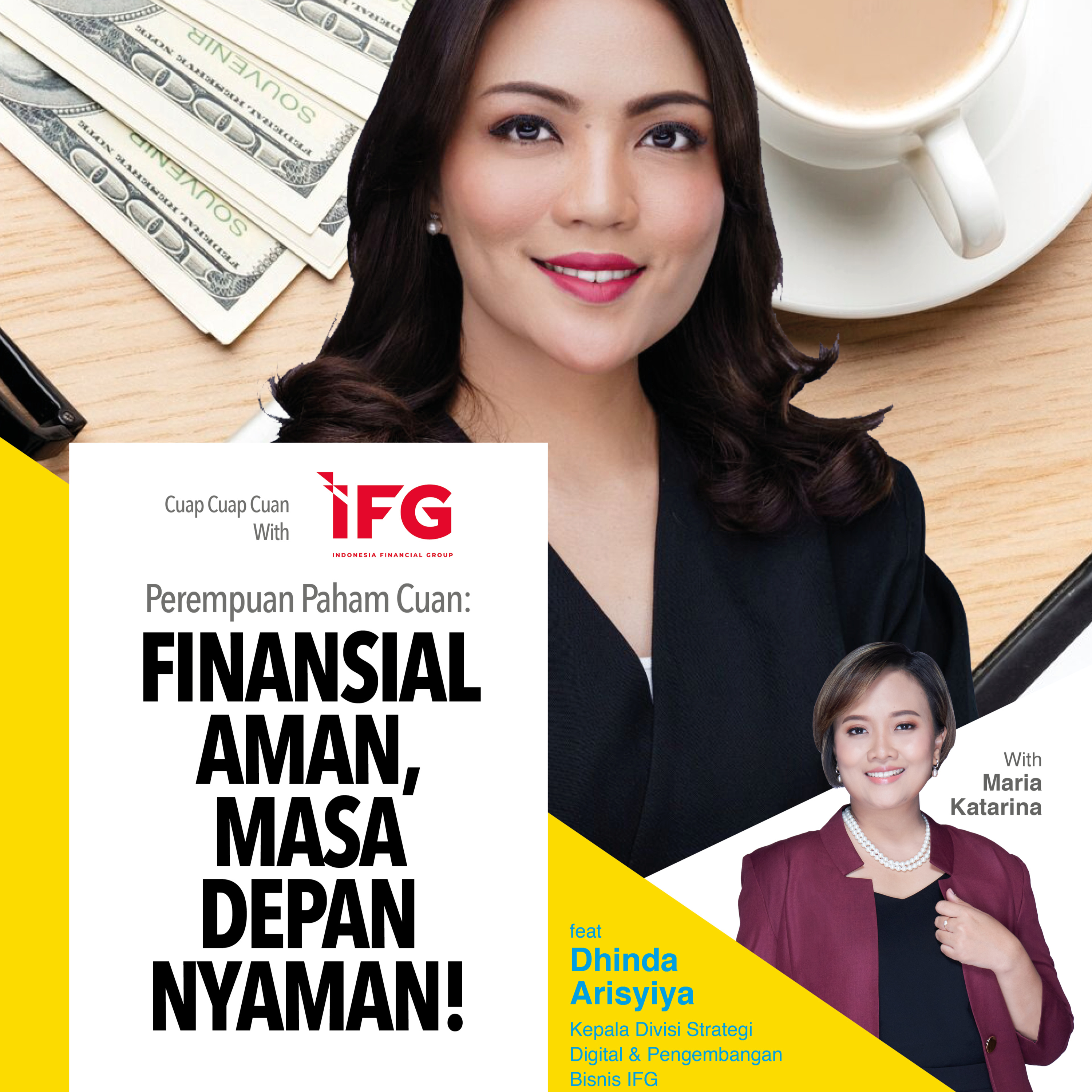 Perempuan Paham Cuan: Finansial Aman, Masa Depan Nyaman! ft Dhinda Arisyiya episode artwork